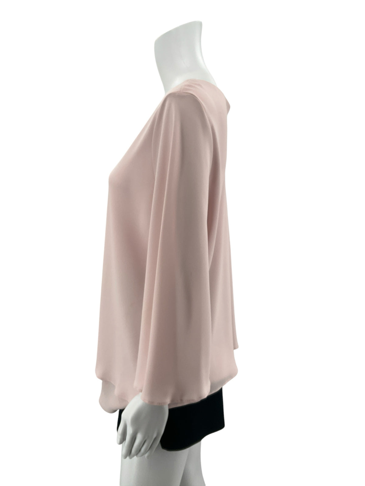 Frank Lyman Blush Pink Flutter Sleeve Chiffon Tunic Top Size 14 - ONLINE ONLY