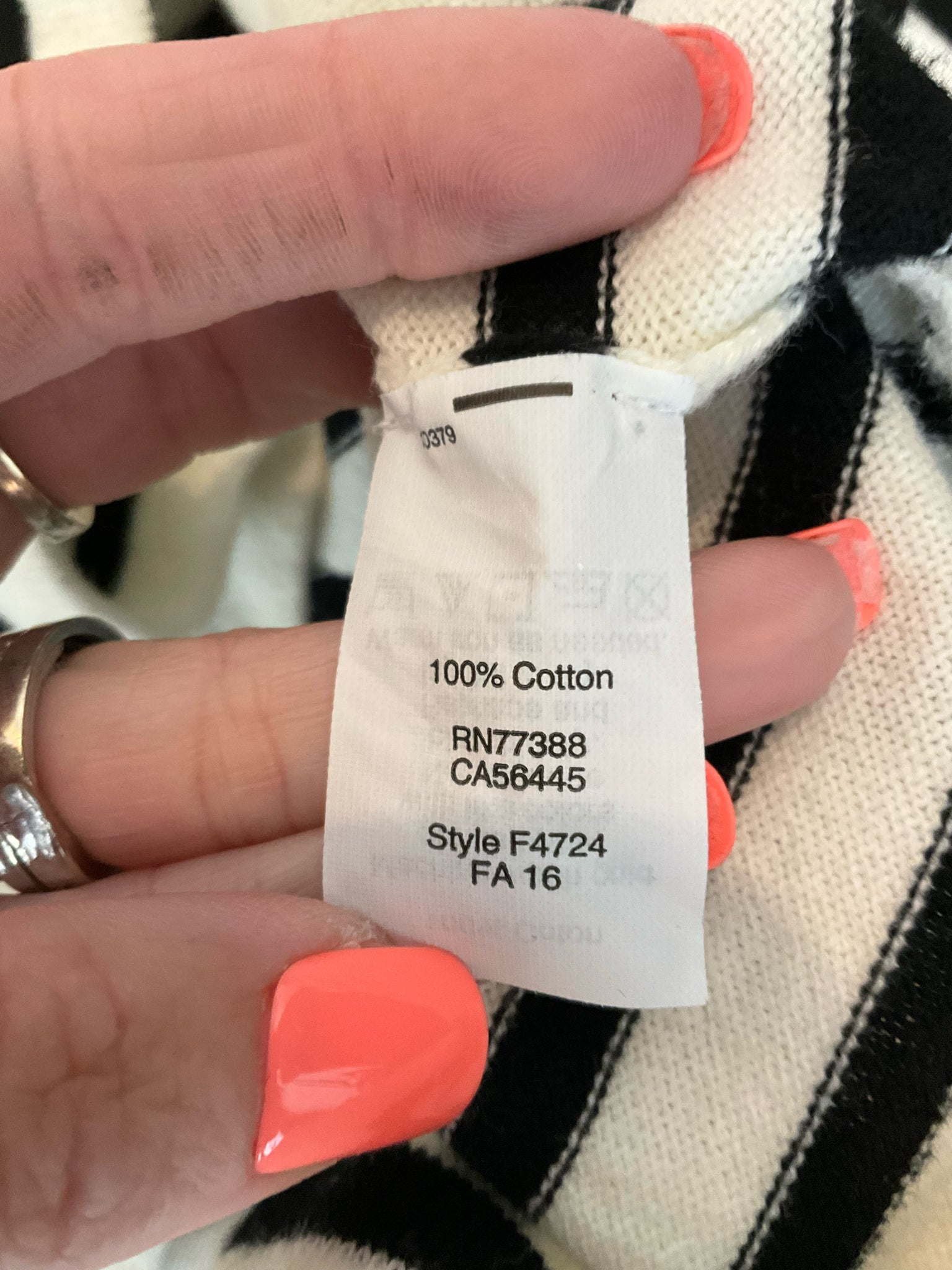 J.Crew White & Black Striped Casual Top – Women’s Size XL – ONLINE ONLY