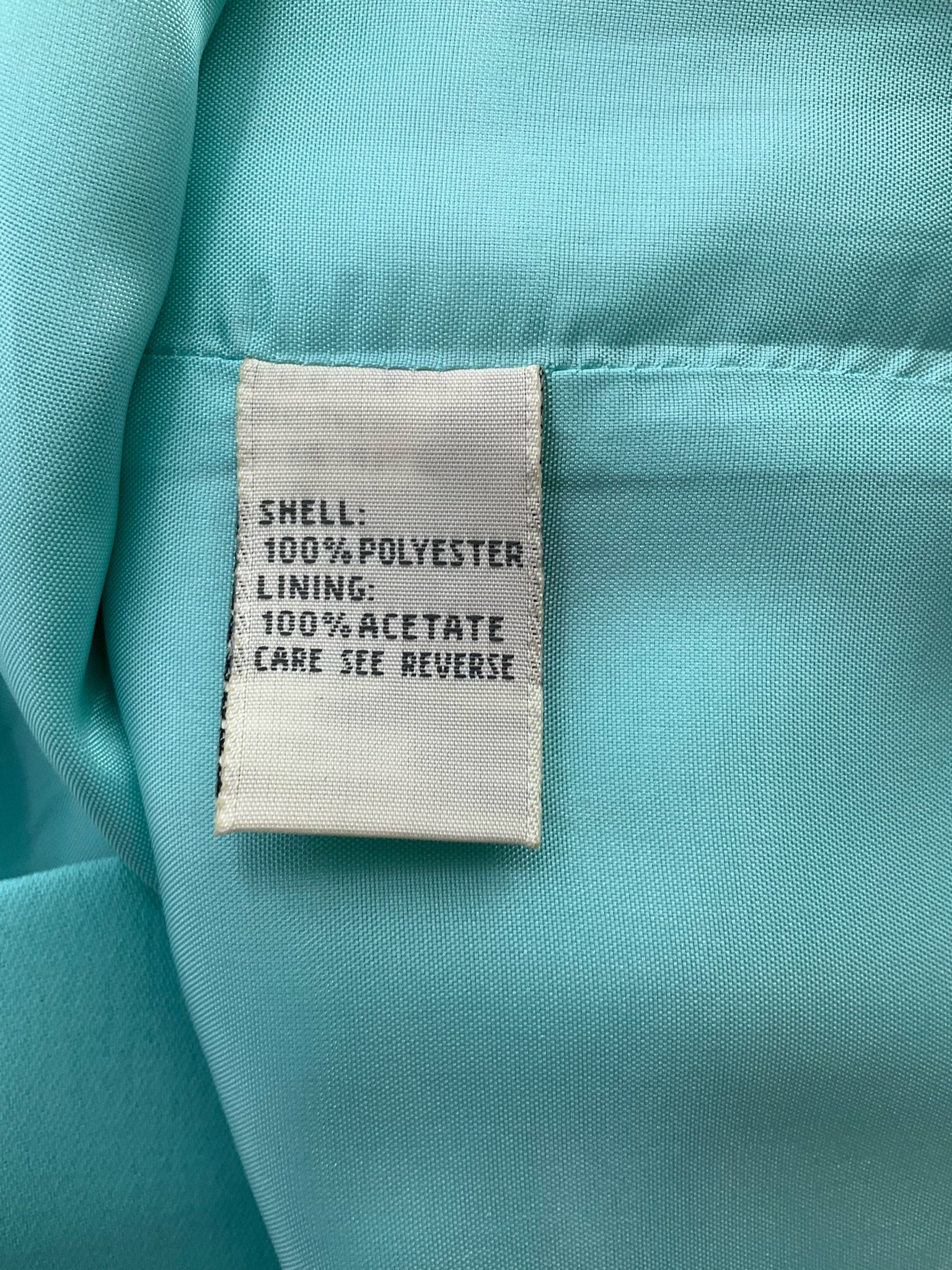 Marie St. Claire Aqua Pre-Owned Ladies Dress - Size 10 - Margaret’s Fine Consignment