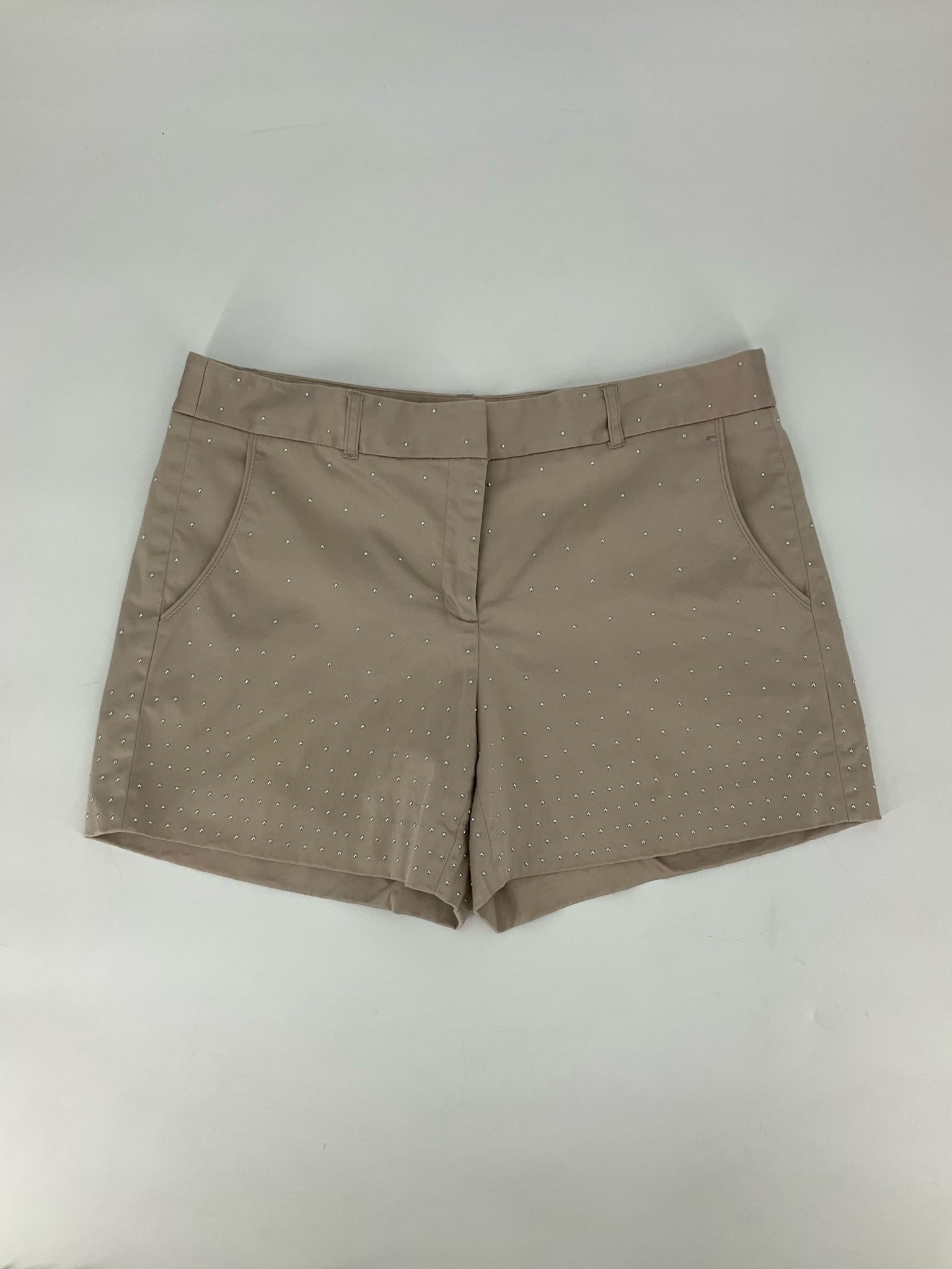 White House Black Market Khaki Pre-Owned Ladies Shorts - Size 10 - Margaret’s Fine Consignment