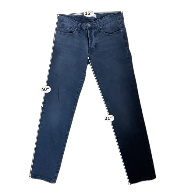 Oliver Logan Slim Straight Sustainable Jeans Womens Size 27 Washed Black