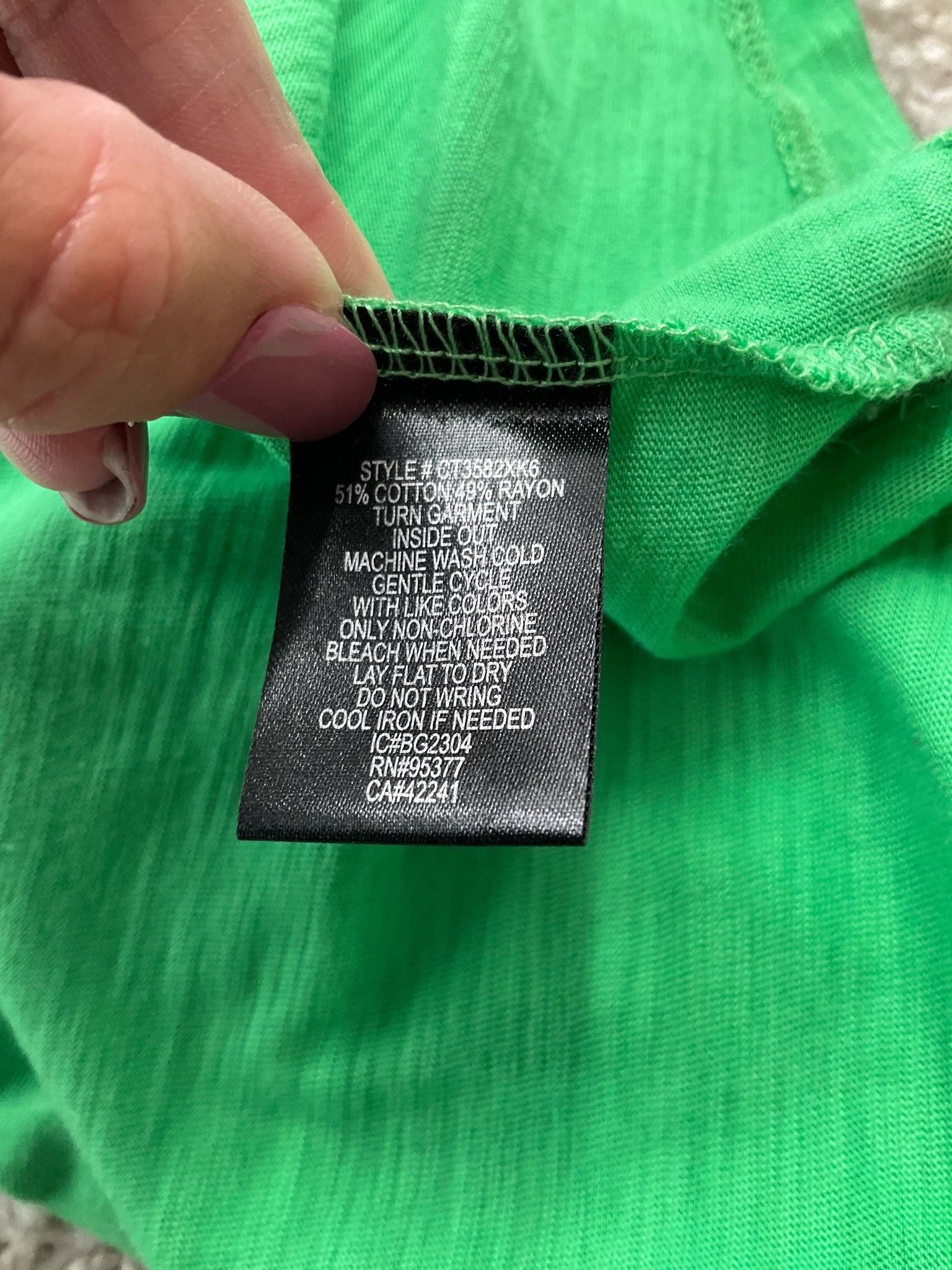 Santuary Green Pre-Owned Ladies Top - Size XXL