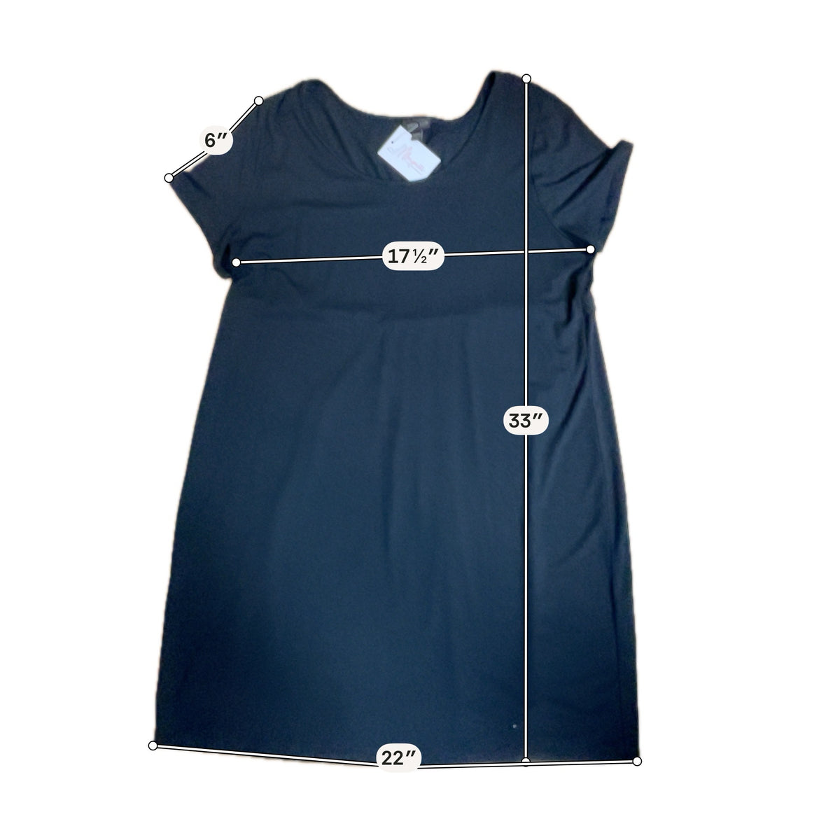 J Jill Size Large Black Solid Pre-Owned Ladies Dress - ONLINE ONLY