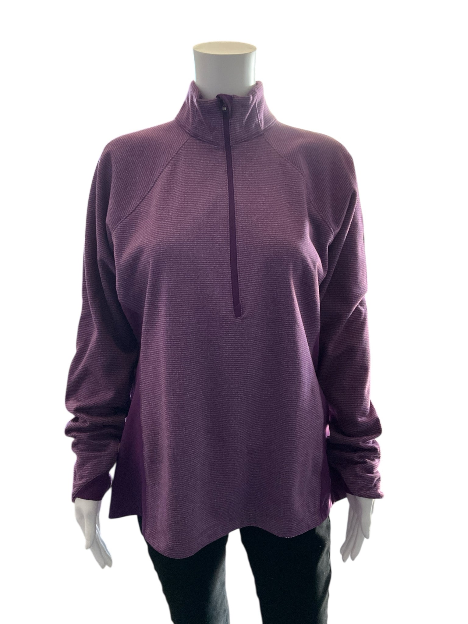 Columbia - Purple Stripe Pre-Owned Ladies Activewear Size Xl