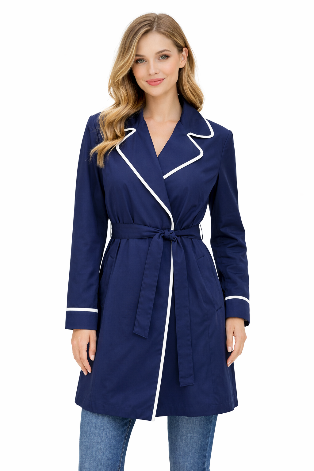 Banana Republic Navy Pre-Owned Ladies Jacket - Size XL