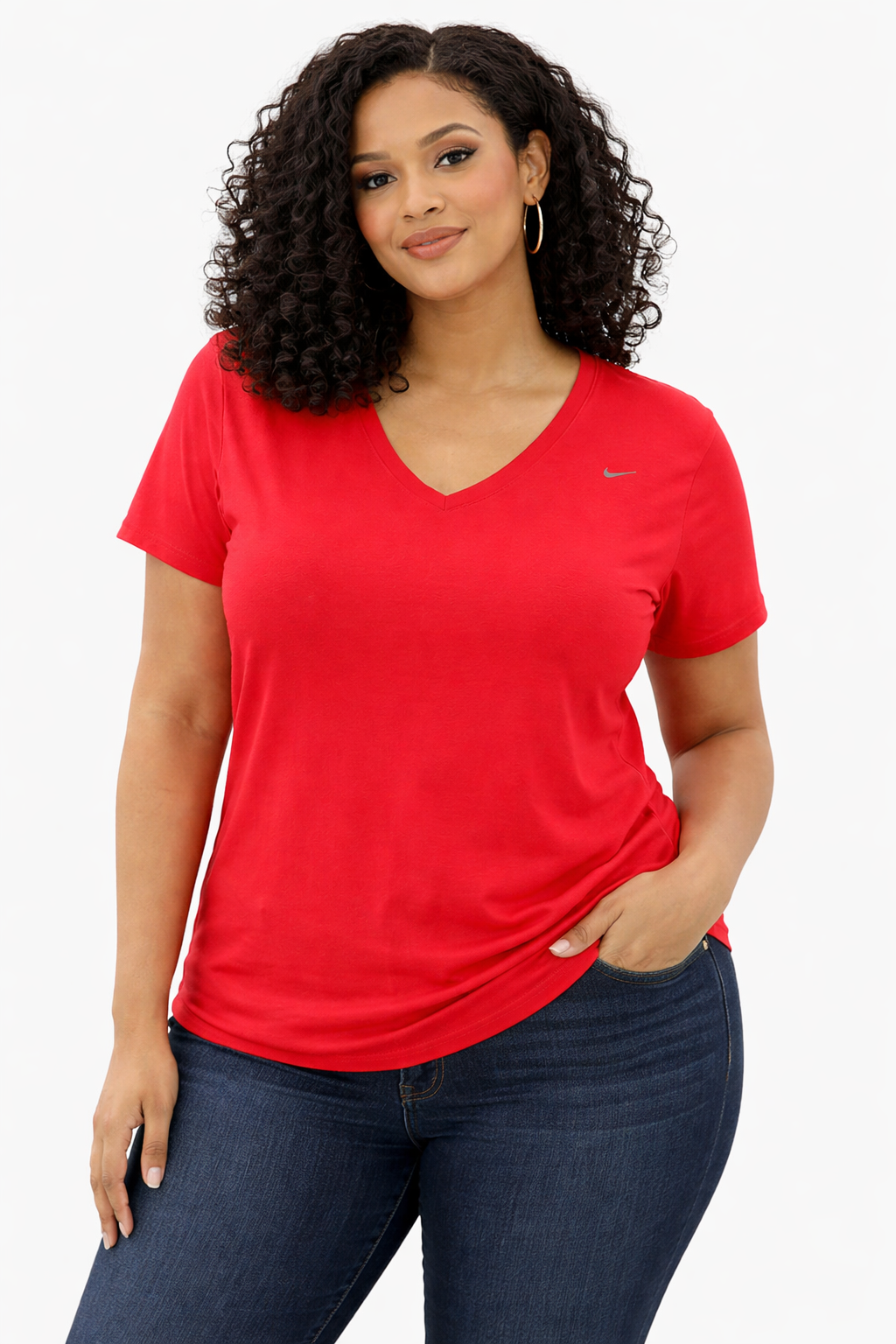 Nike Coral Pre-Owned Ladies Top - Size XL