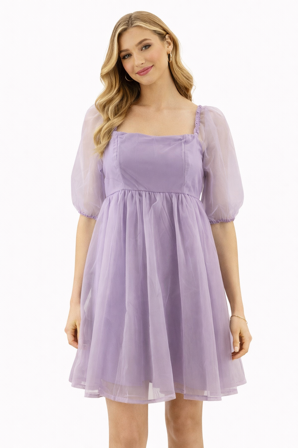 TCEC Lavender Solid Pre-Owned Ladies Dress - Size Small - Margaret’s Fine Consignment