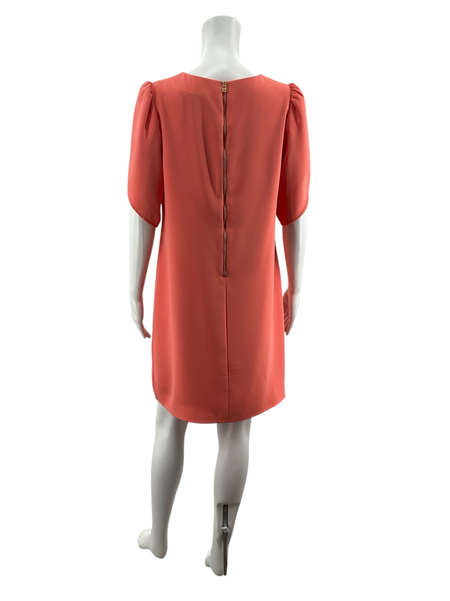 Cynthia Steffe Coral Solid Pre-Owned Ladies Dress - Size 8