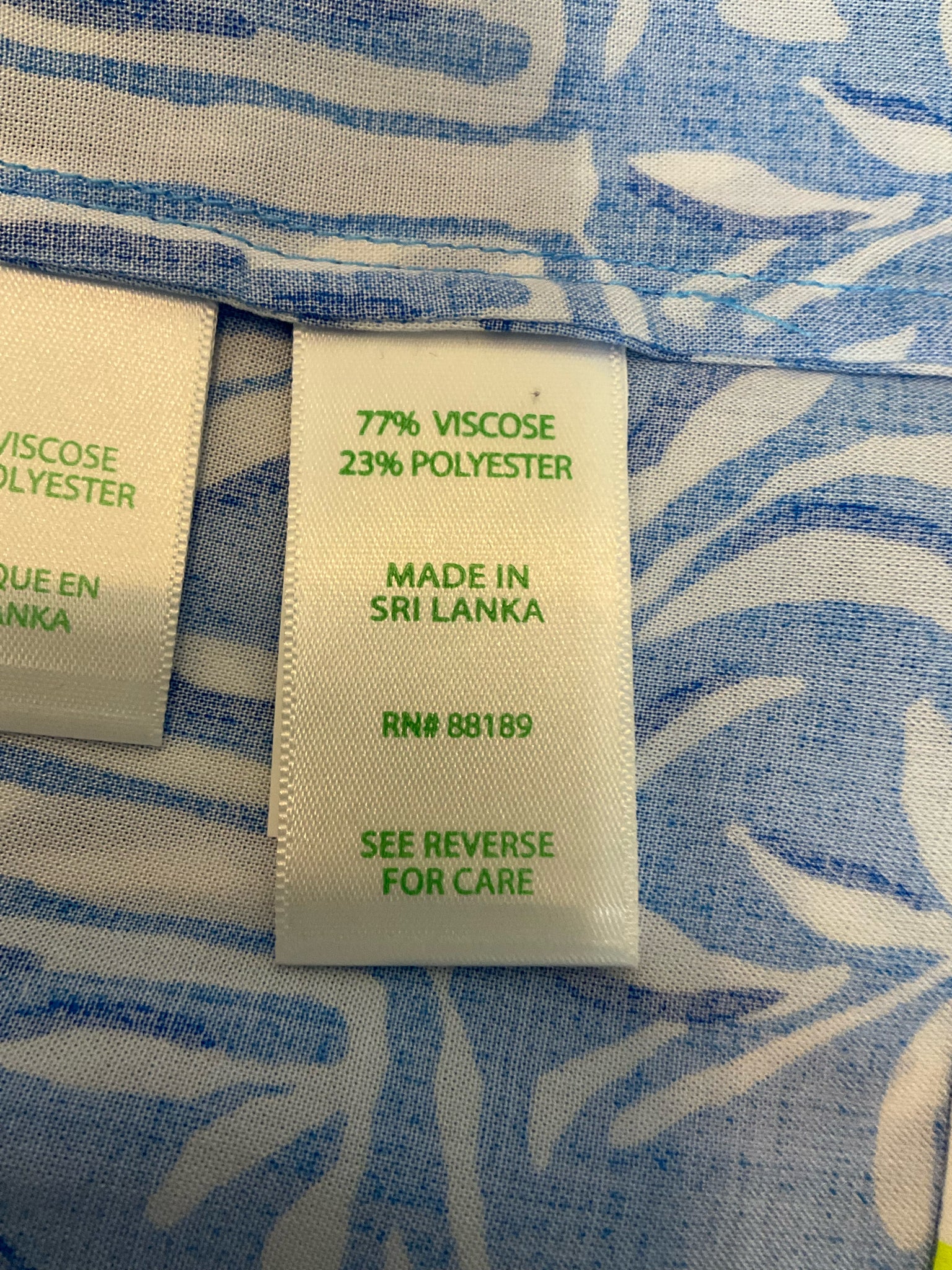 Lilly Pulitzer Elsa Sleeveless Top Downstairs Floral Print XL