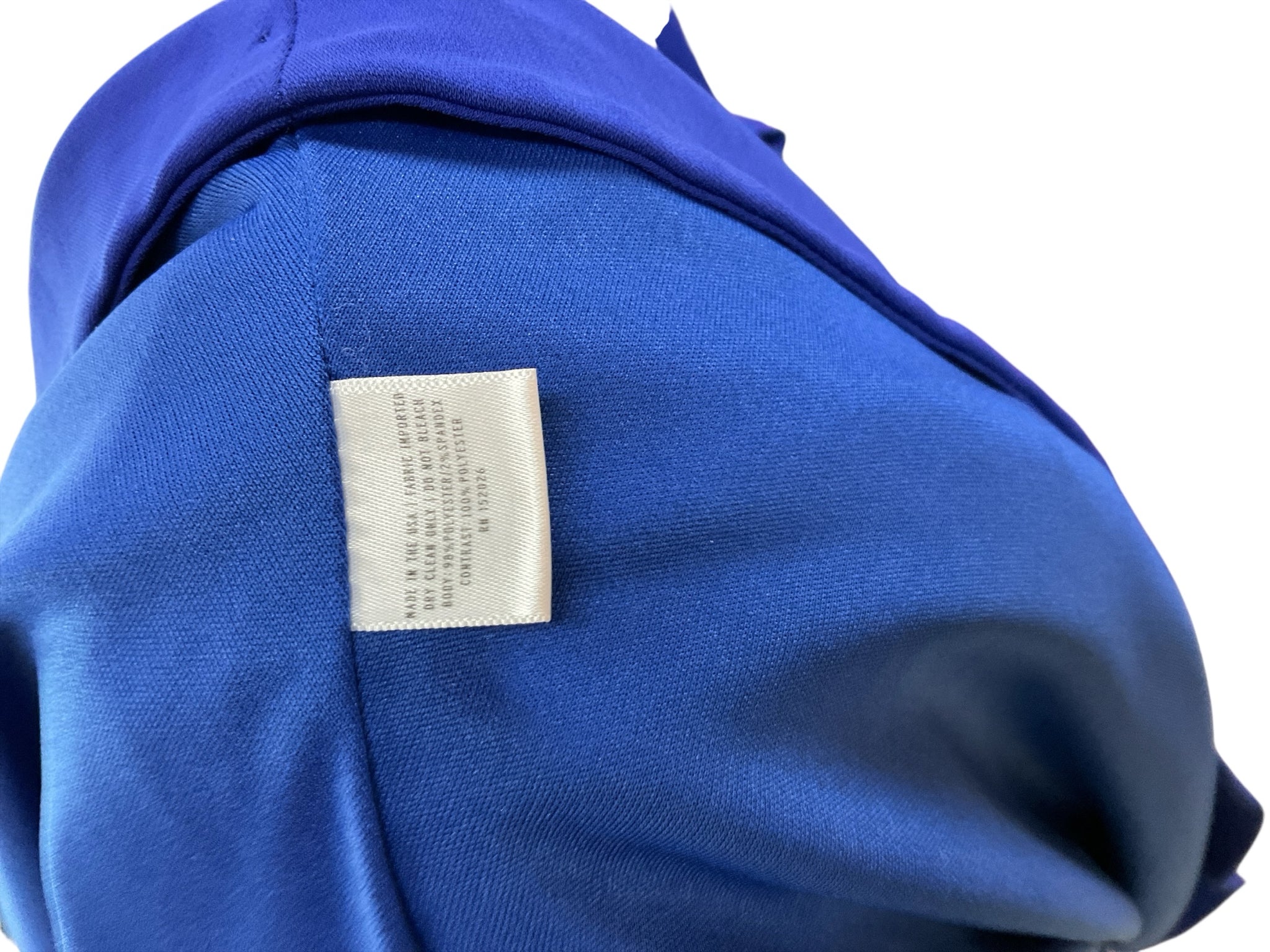 Camilyn Beth Blue A-Line Tuscany Ruffle A-Line Dress Royal Blue Size 10 - Size 10