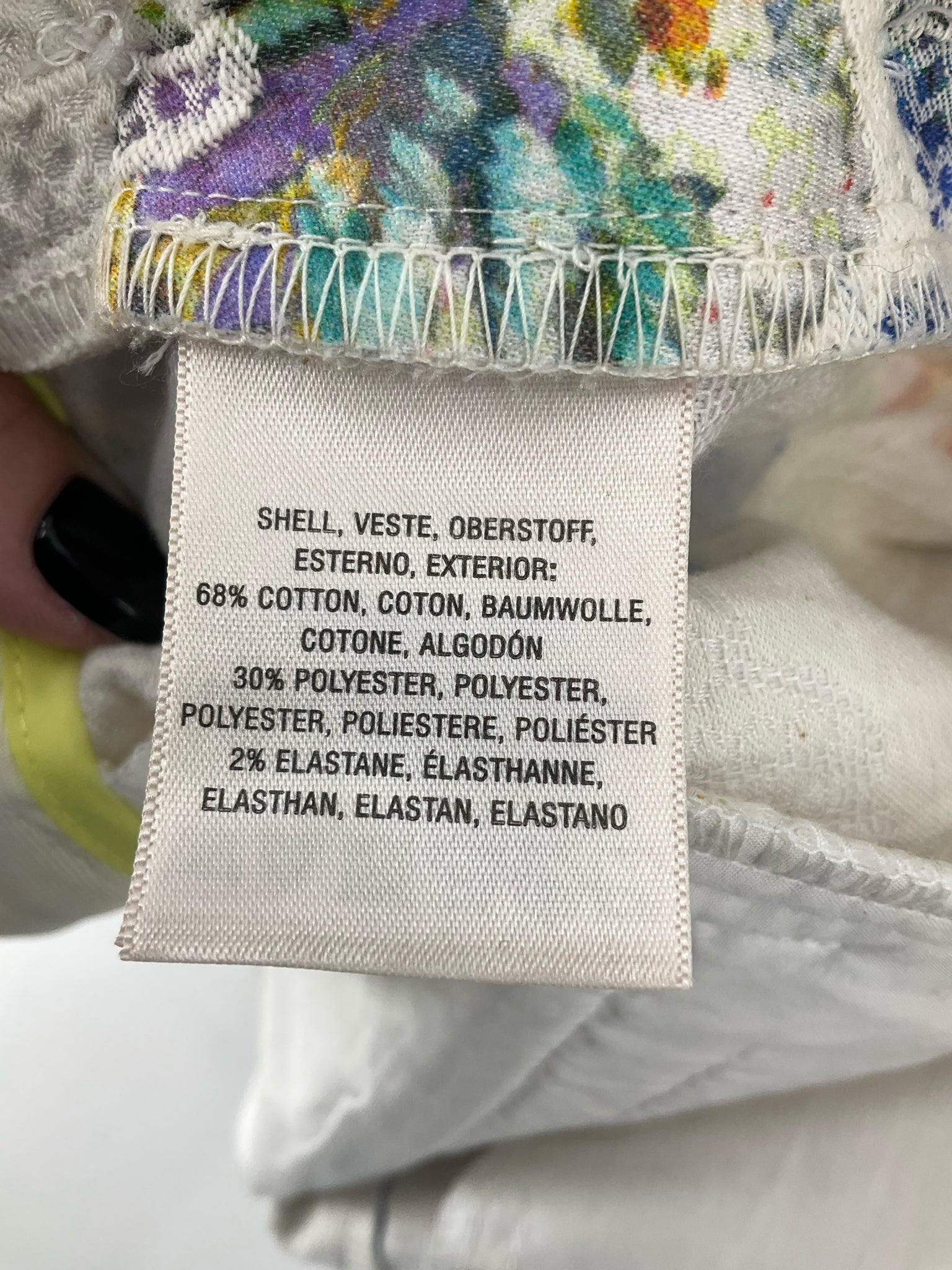 Elevenses Anthropologie Floral Jacquard Tapestry Shorts Womens Size 8