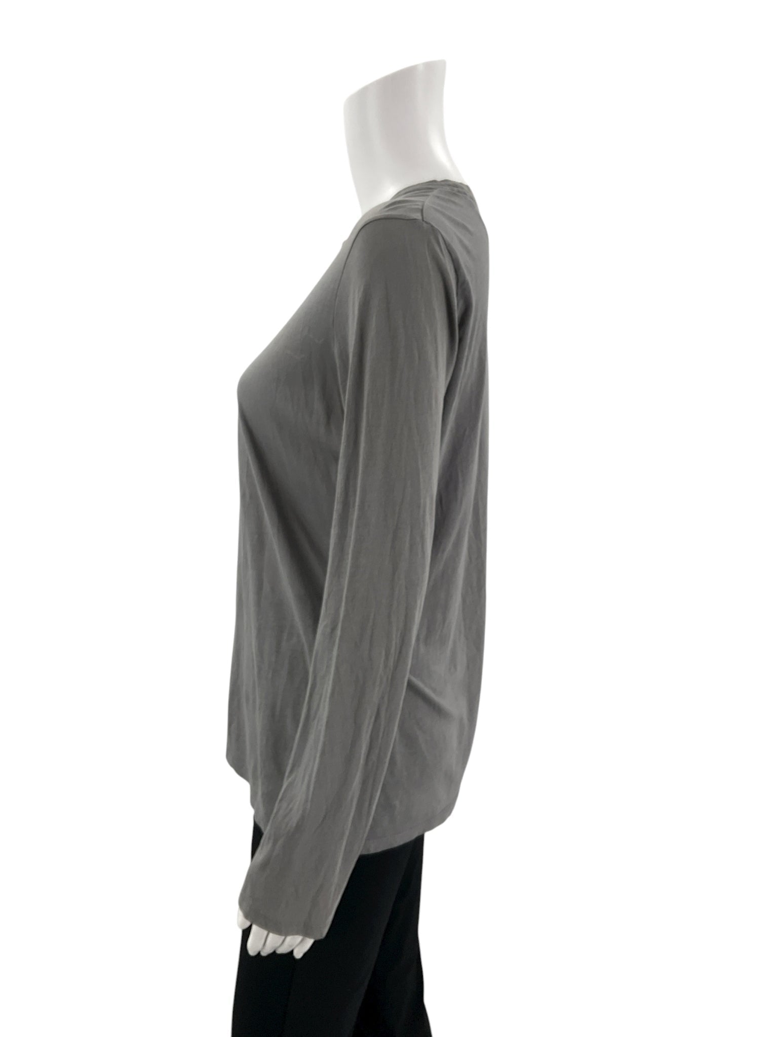 VSX Gray Solid Pre-Owned Ladies Top - Size Large - Margaret’s Fine Consignment