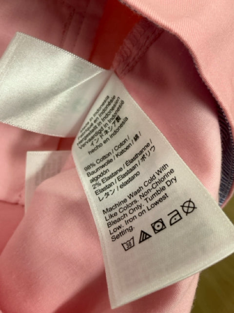 J.Crew Slim Boyfriend Chino Pants Size 35 Peach Stretch Cotton - ONLINE ONLY