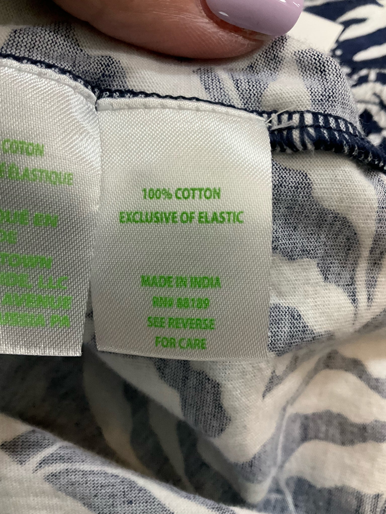 Lilly Pulitzer Kimi Tunic Dress XS Navy White Botanical Print Bell Sleeve
