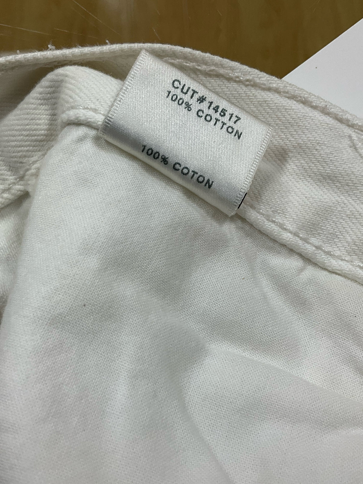 J Brand Joan High-Rise Tiered Hem Crop Jeans White Size 6 - ONLINE ONLY