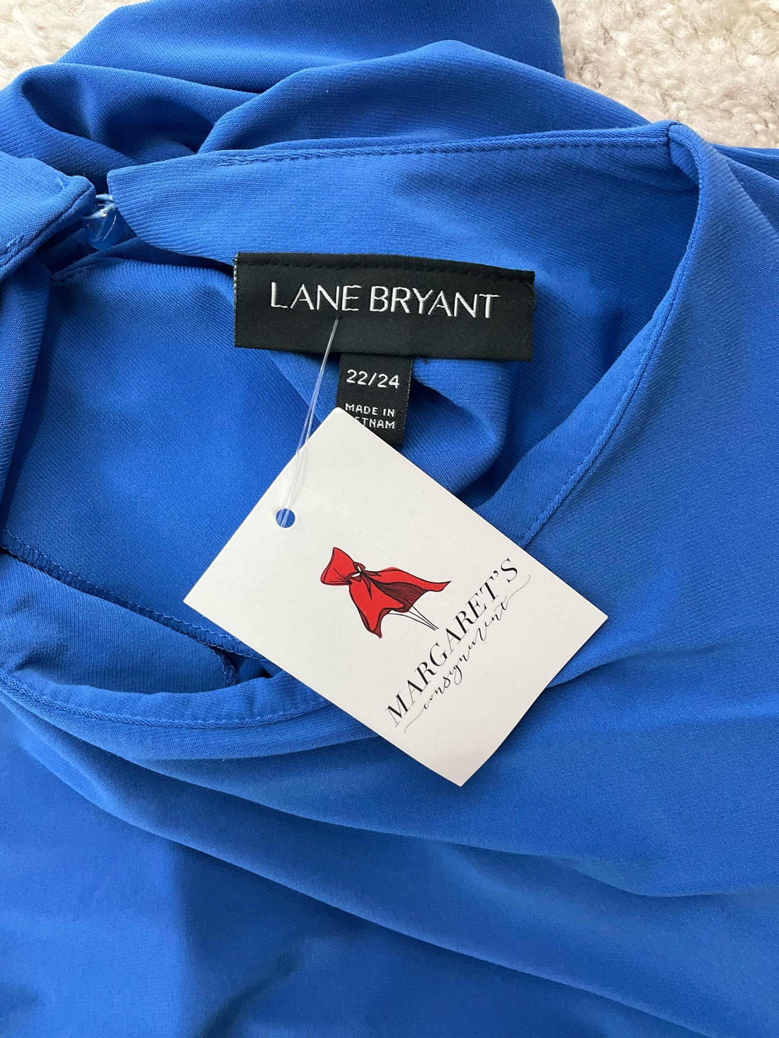 Lane Bryant Royal Blue Pre-Owned Ladies Dress - Size 22/24 - Margaret’s Fine Consignment