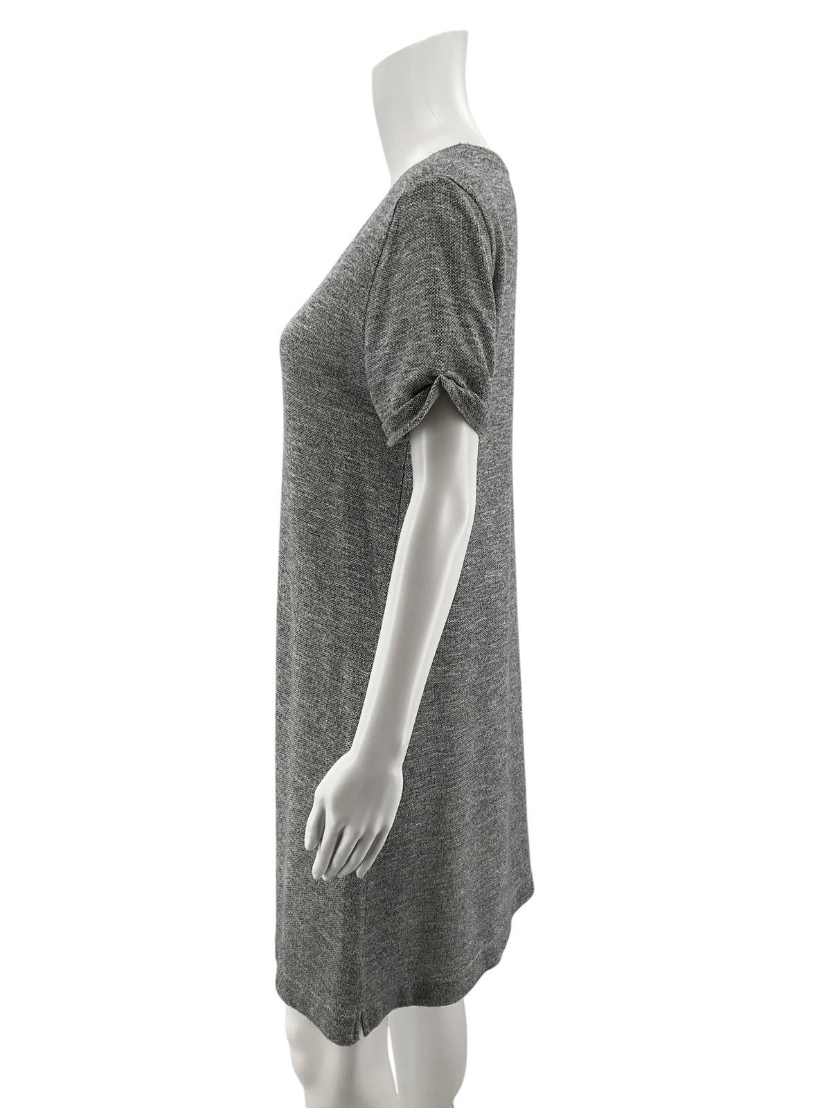 LOU & GREY for LOFT Heather Gray T-Shirt Swing Dress Size Small