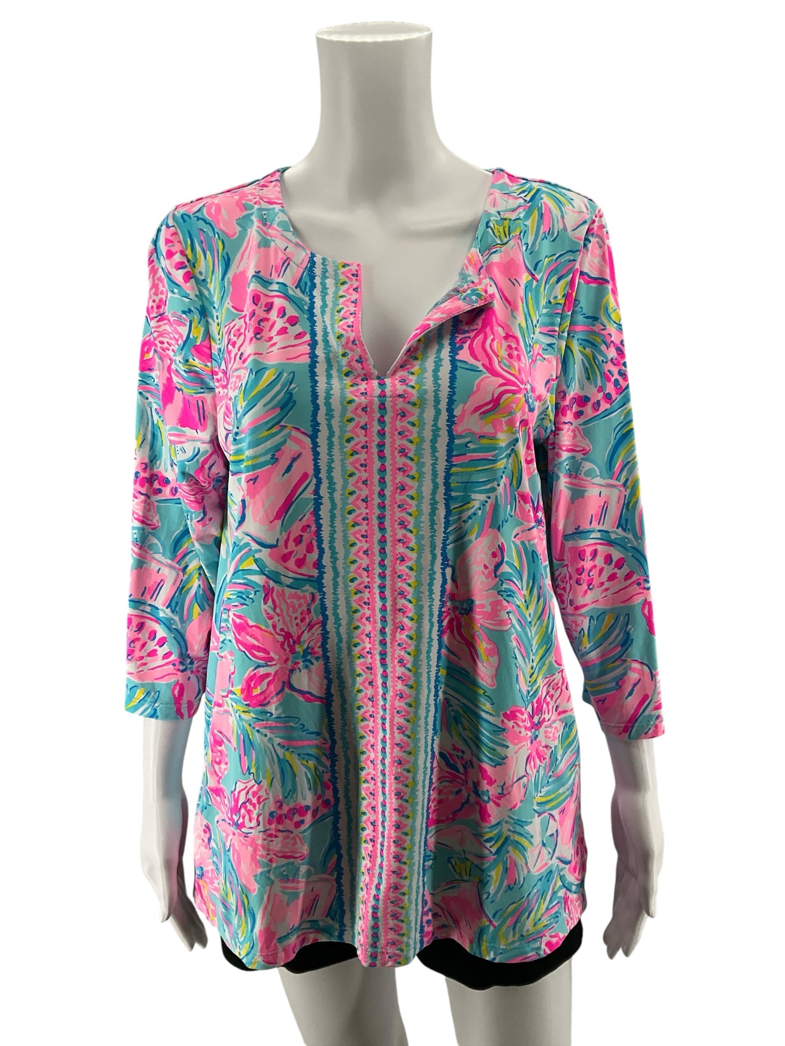 Lilly Pulitzer Jane Tunic Top in Bumpin&