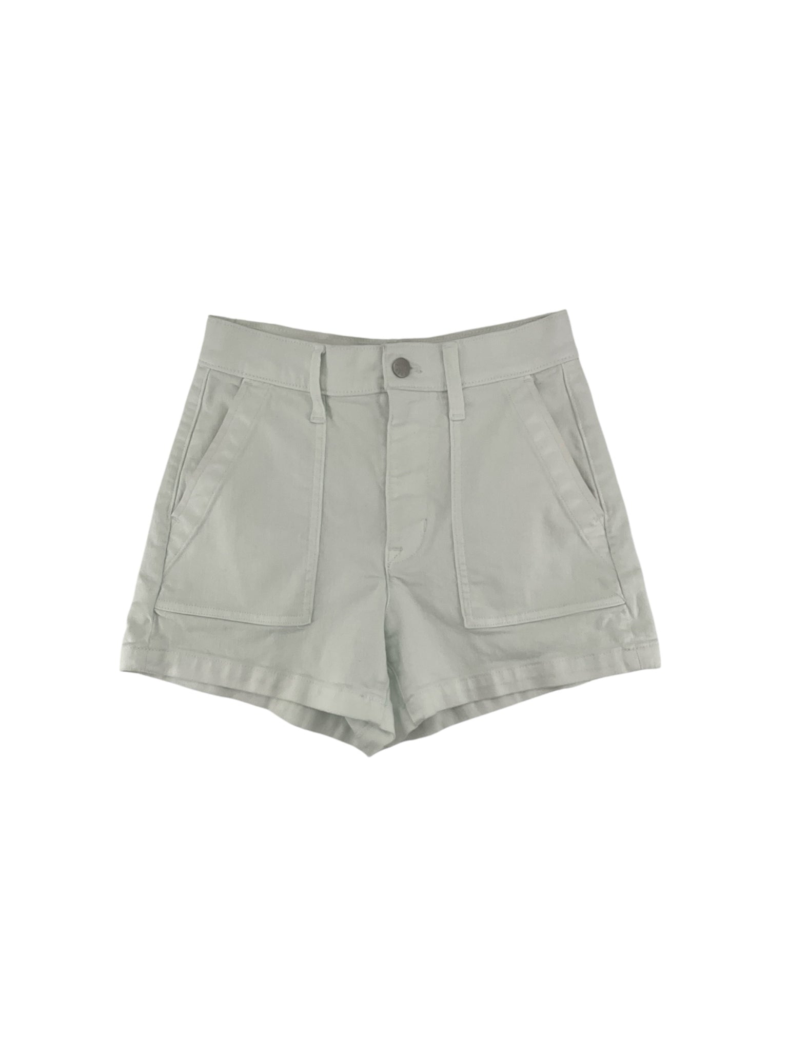 J.Crew White Shorts 3" Patch-Pocket Utility Shorts White Chino High Rise Size 24 - Size 2