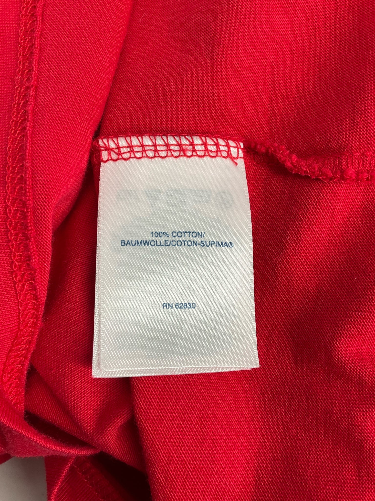 Lands End Red Solid Pre-Owned Ladies Casual Top - Size 1X