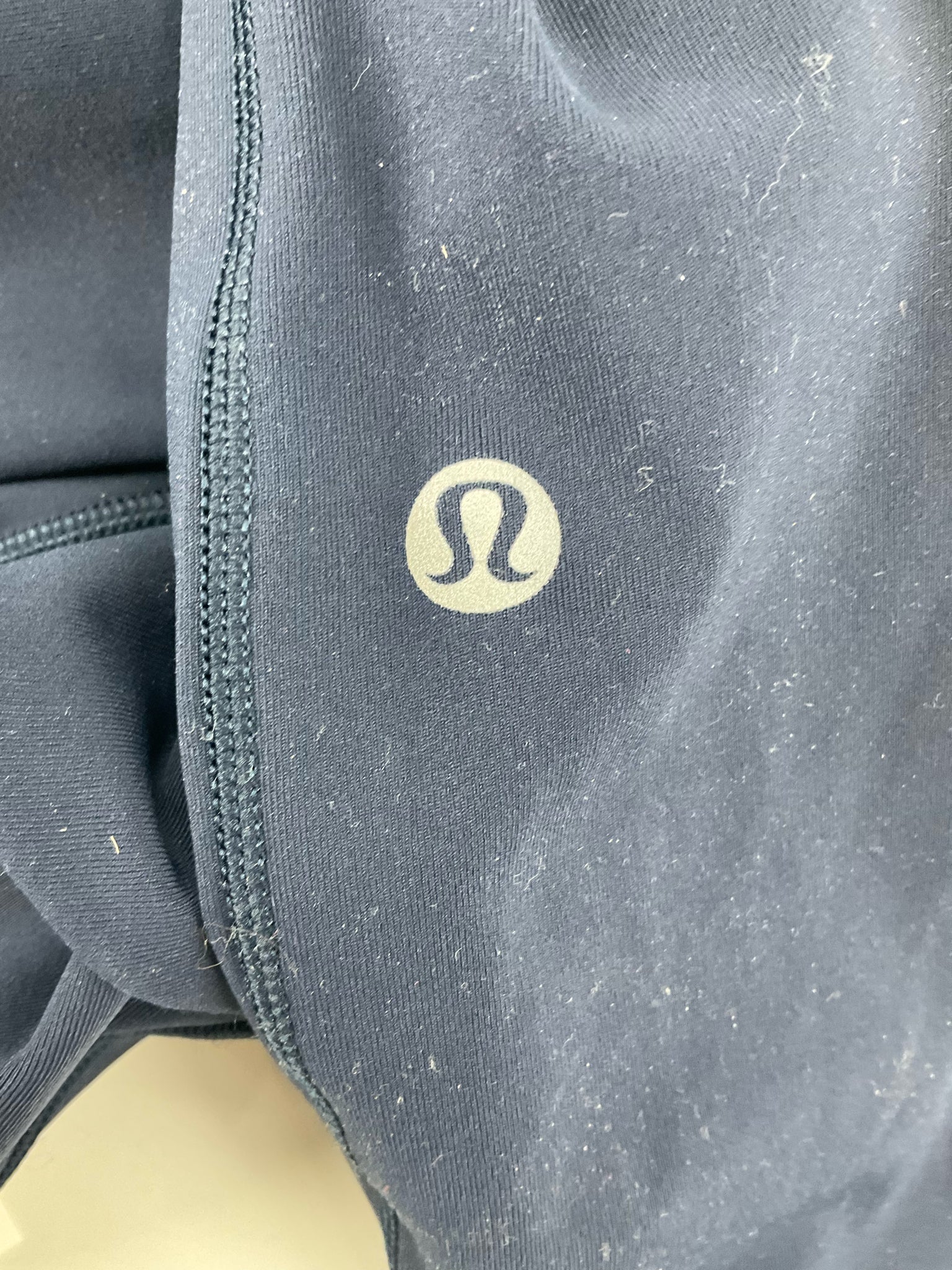 Lululemon Navy Leggings Navy Blue High-Rise Leggings with Pockets | Size 6 - Size 6