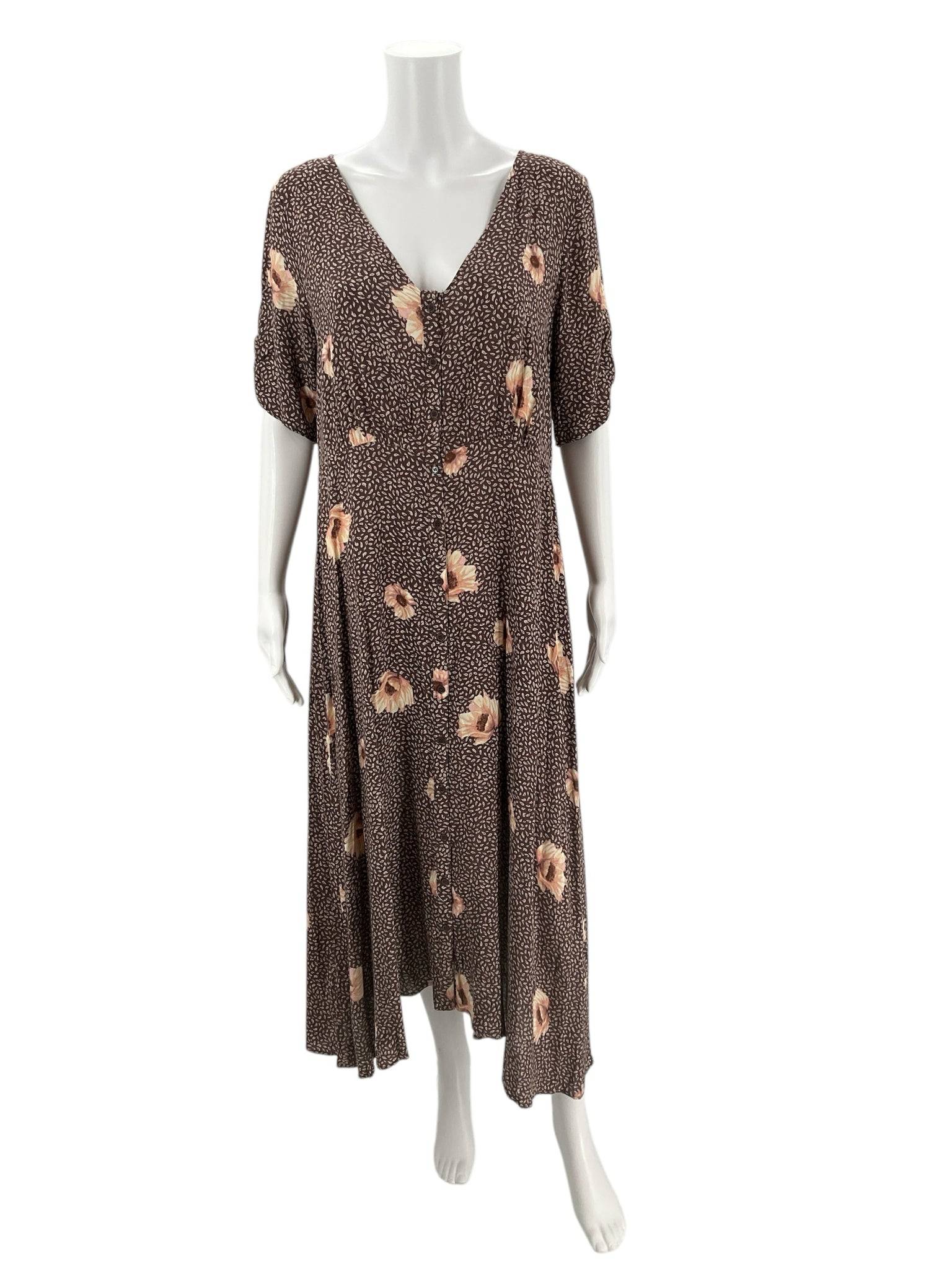 H&M Floral Maxi Dress Size 12 - Margaret’s Fine Consignment