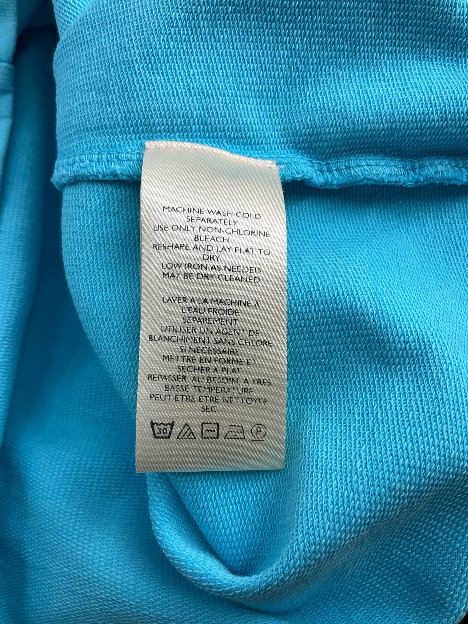 Pilcro - Turquoise Lace Pre-Owned Ladies Casual Top - Size XS - ONLINE ONLY