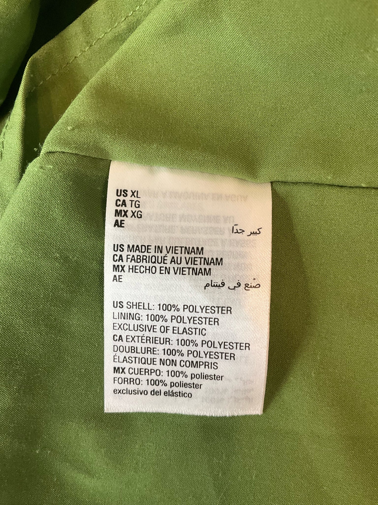 bar III green/pink Maxi Green & Pink Floral Pleated Chiffon Maxi Dress XL - Size XL