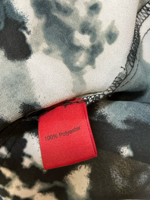 5/48 Black/Cream/Gray Print Pre-Owned Ladies Dress - Size XS - Margaret’s Fine Consignment