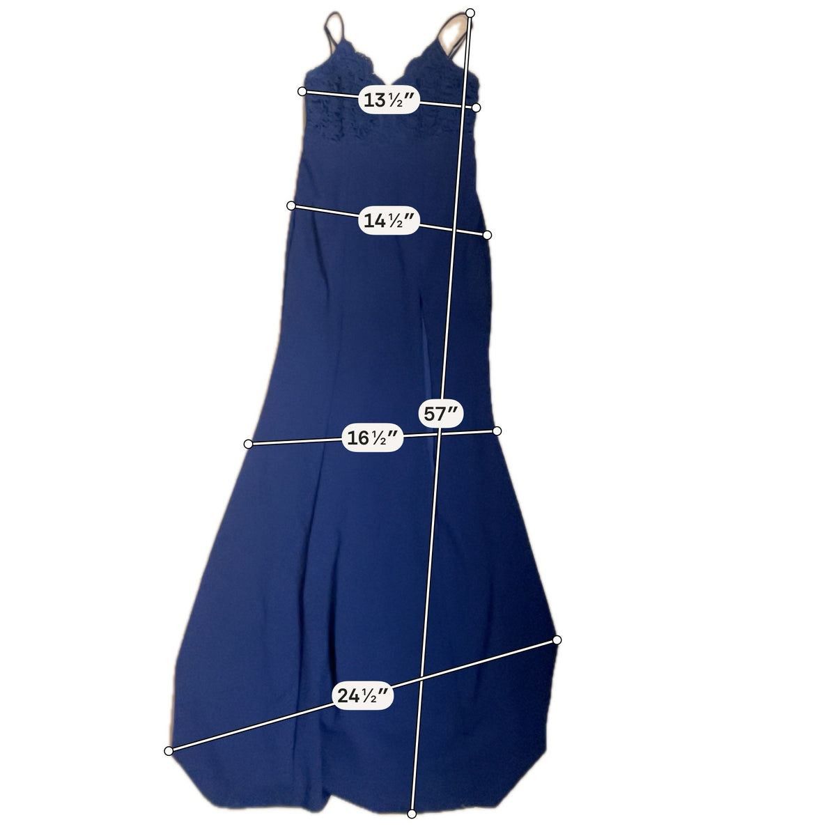Lulus Awaken My Love Navy Blue Lace Maxi Dress Size Medium - ONLINE ONLY