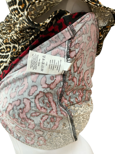 Venus Black/Red/Brown Animal Pre-Owned Ladies Dress - Size Small - Margaret’s Fine Consignment