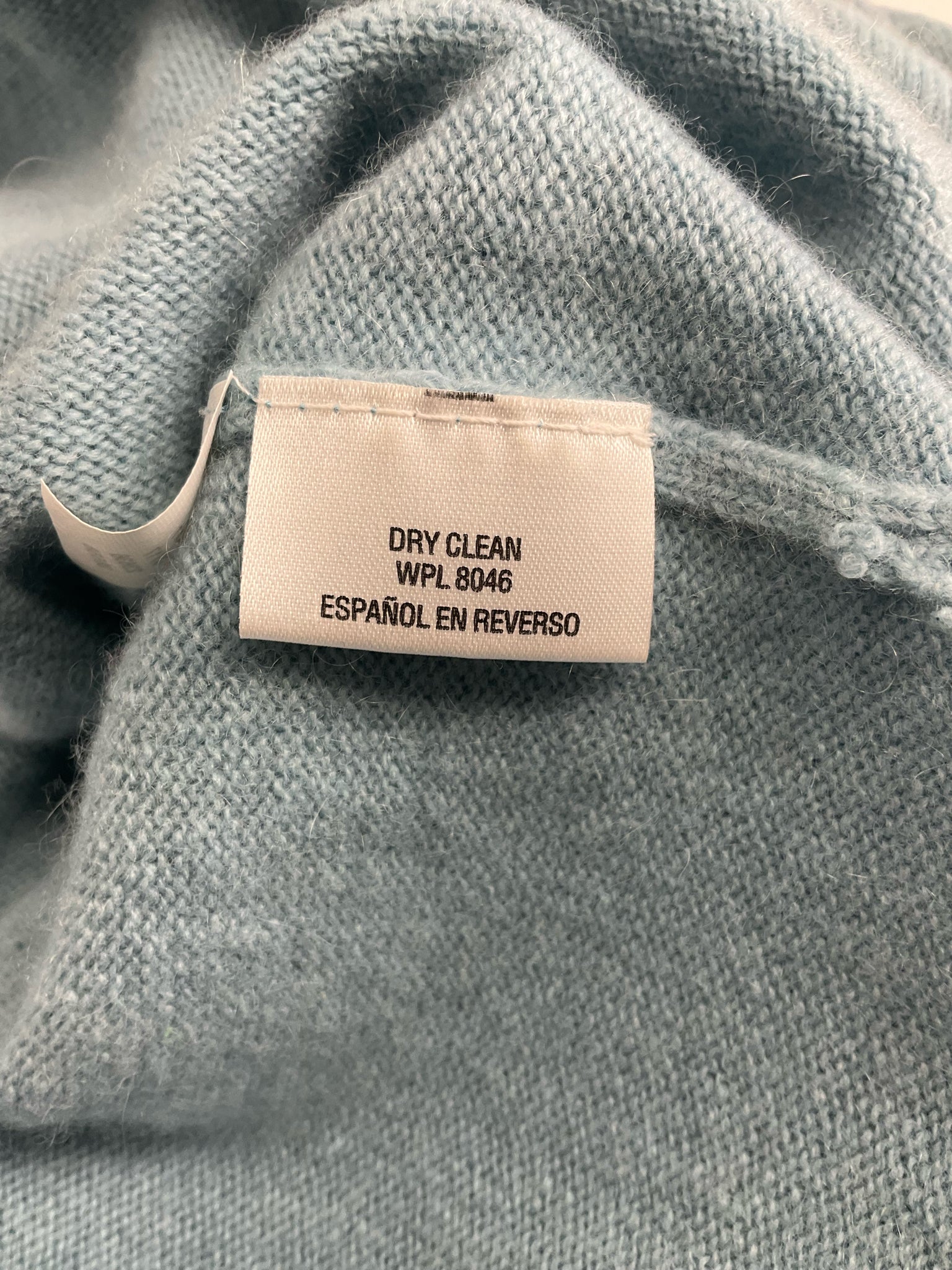 Charter Club - S moss green cashmere Solid Pre-Owned Casual Top - Size XS