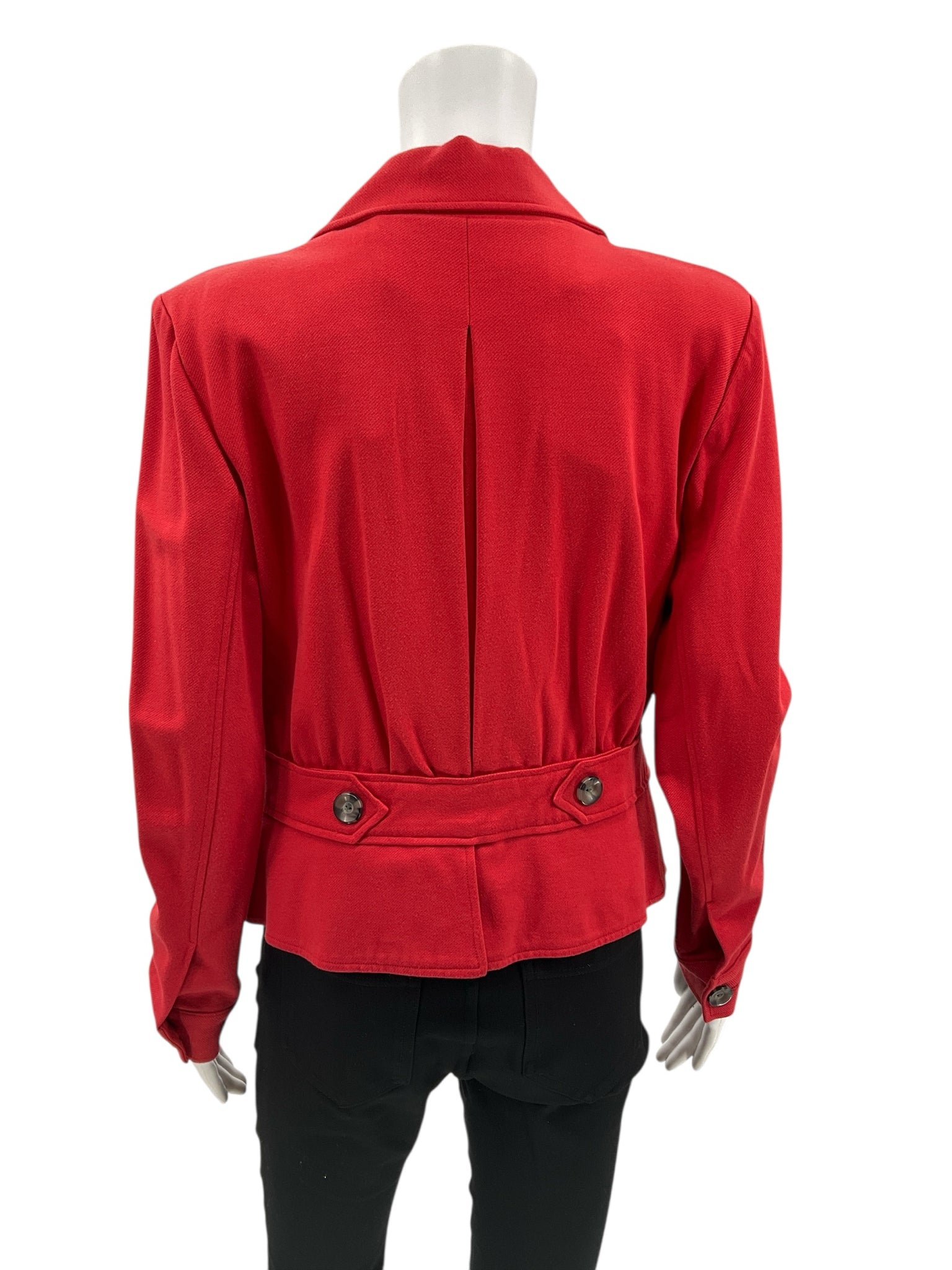 Cabi Red Solid Pre-Owned Ladies Jacket - Size 6