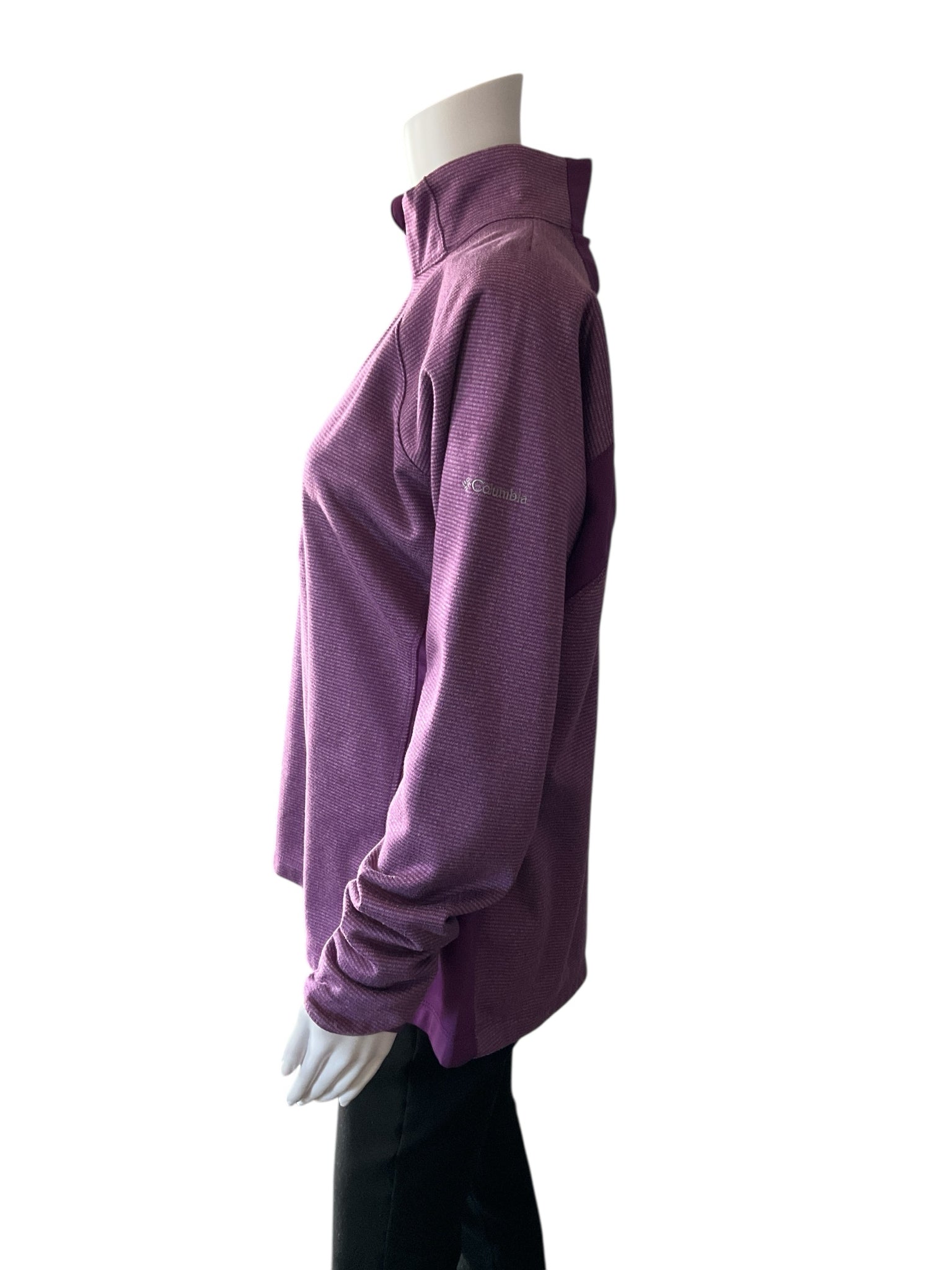 Columbia - Purple Stripe Pre-Owned Ladies Activewear Size Xl