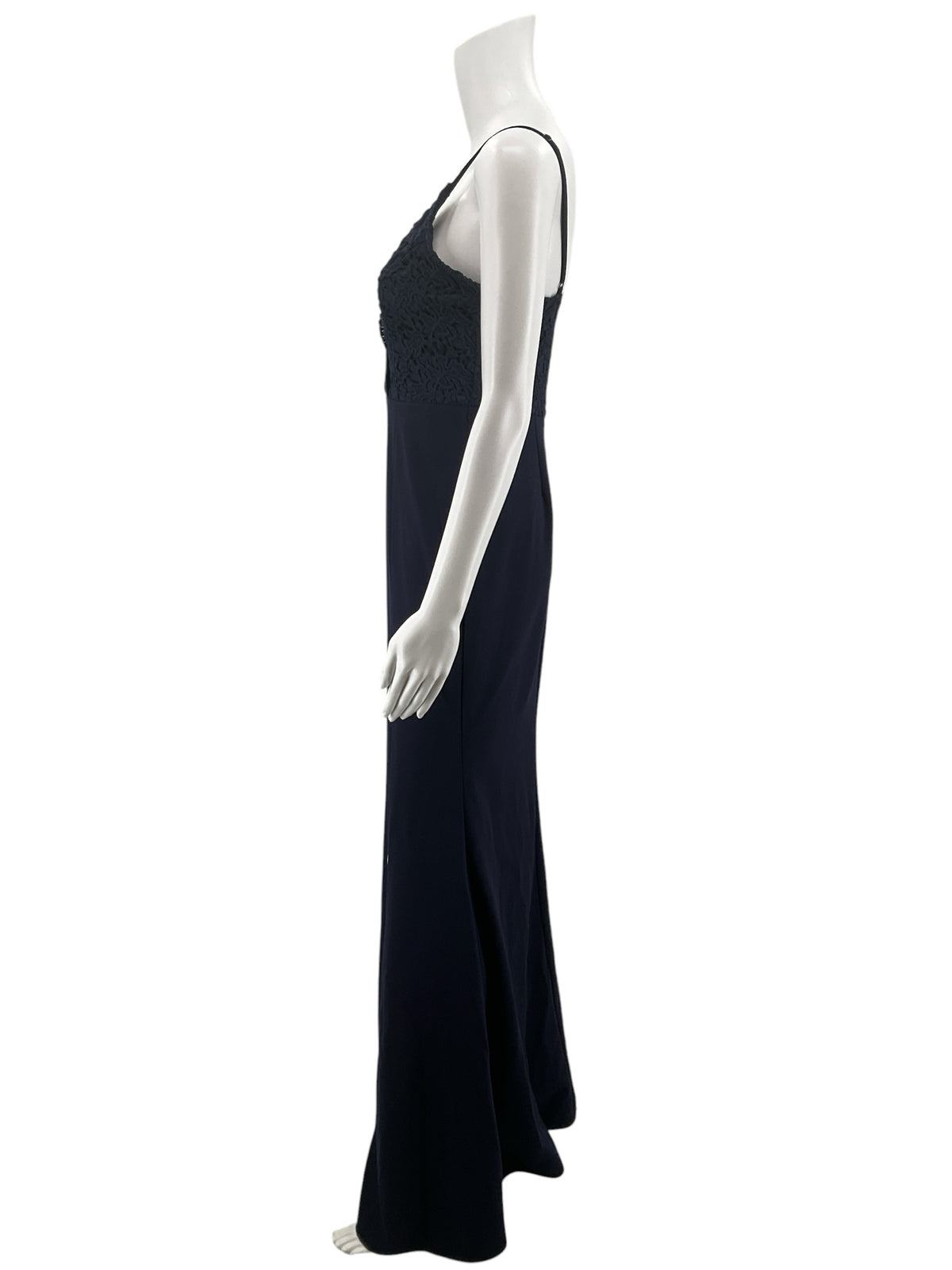 Lulus Awaken My Love Navy Blue Lace Maxi Dress Size Medium - ONLINE ONLY