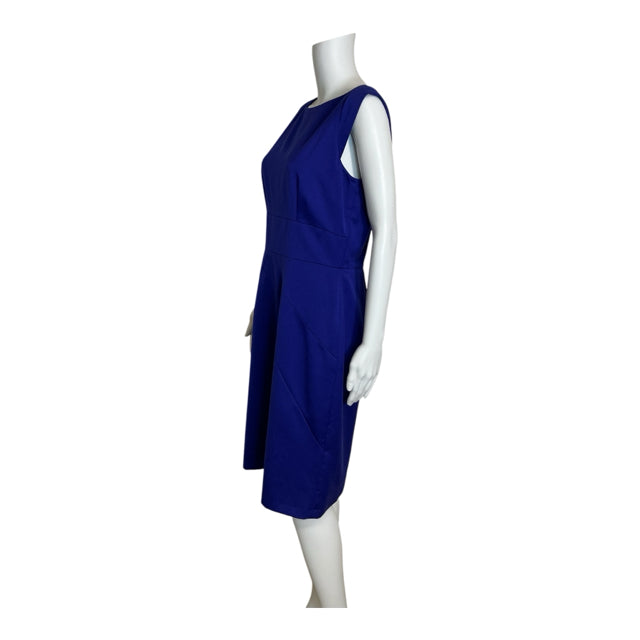 Tahari Arthur S. Levine Purple Sleeveless Sheath Dress Size 8