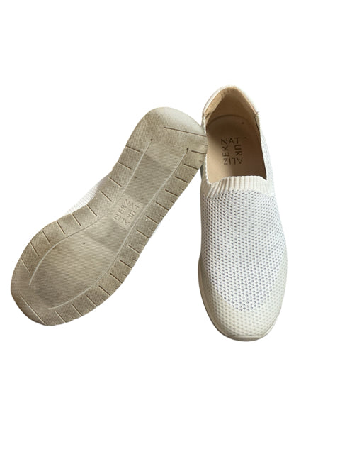Naturalizer Marianne Knit Slip-On Sneaker Womens Size 7.5 White Ivory