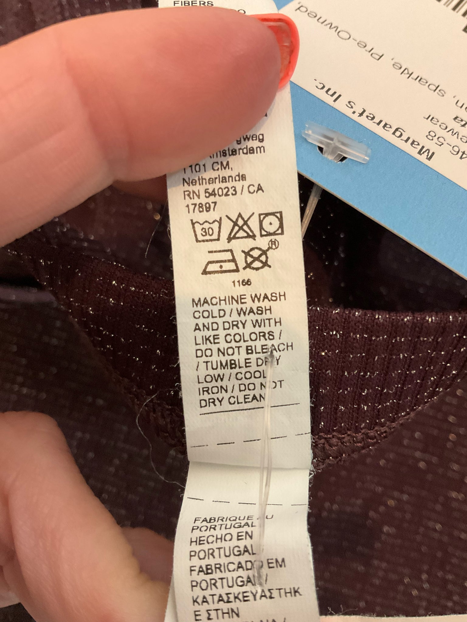 Athleta Shimmer Seamless Racerback Tank Top Maroon Sparkle Size Medium
