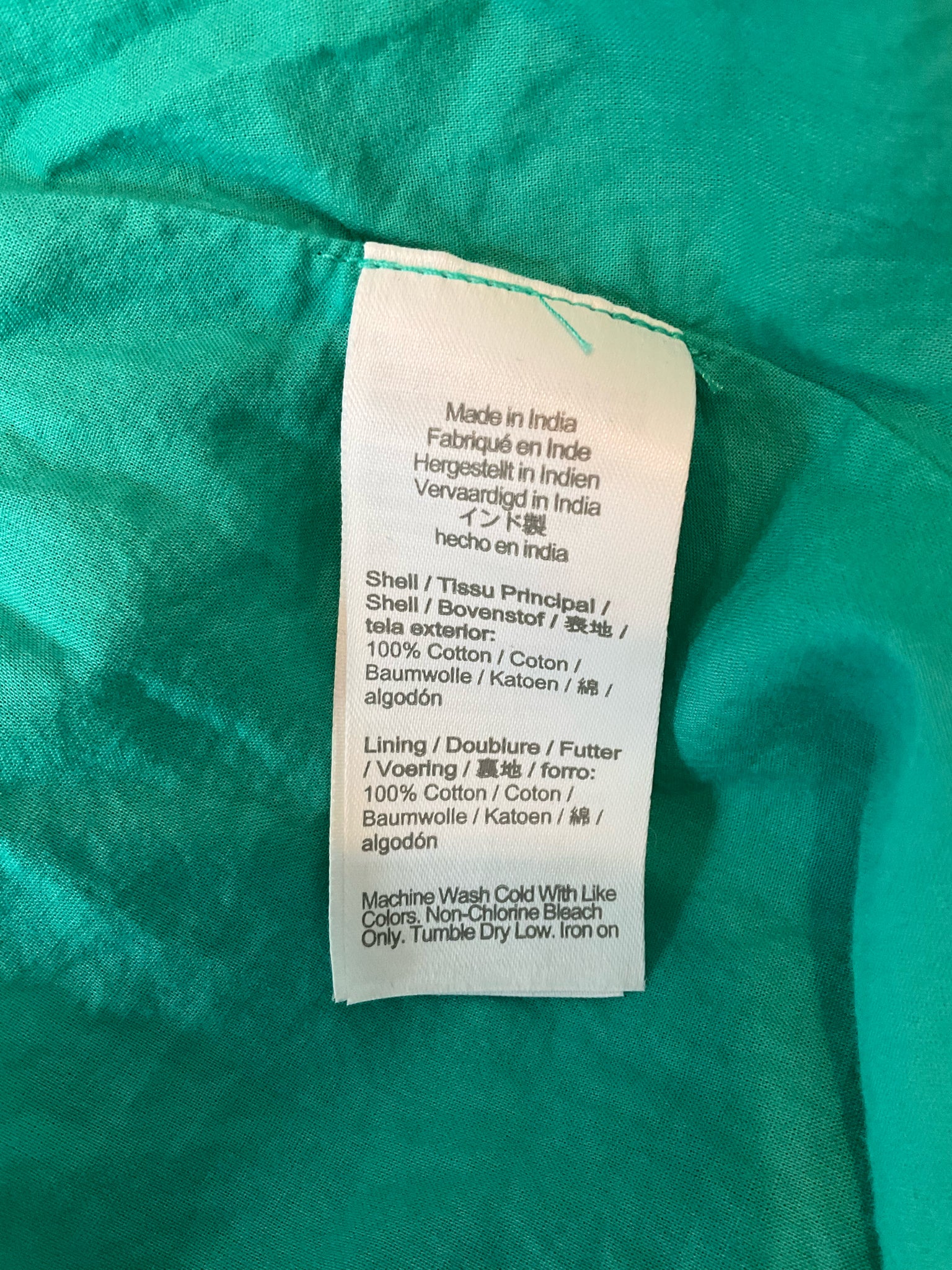 J.Crew Turquoise/Pink Maxi Ruffle-Strap Tiered Floral Paisley Midi Dress Cotton Size 0 - Size 0