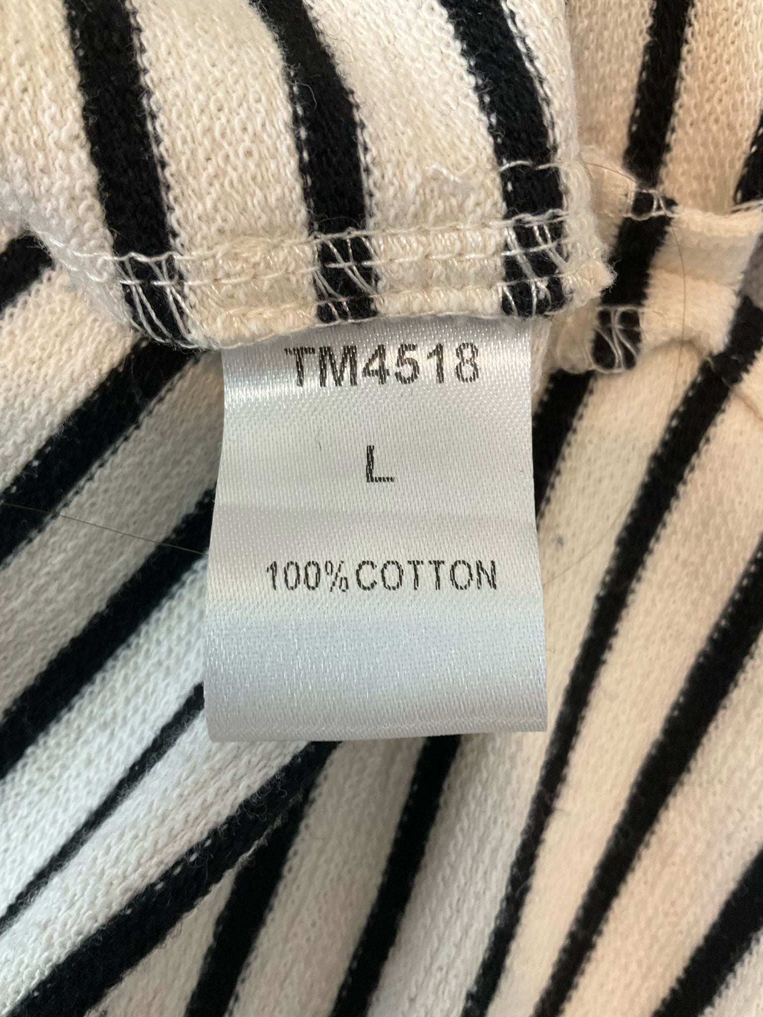 THML Santorini Boho Stripe Pom Pom Tassel Dress Size Large
