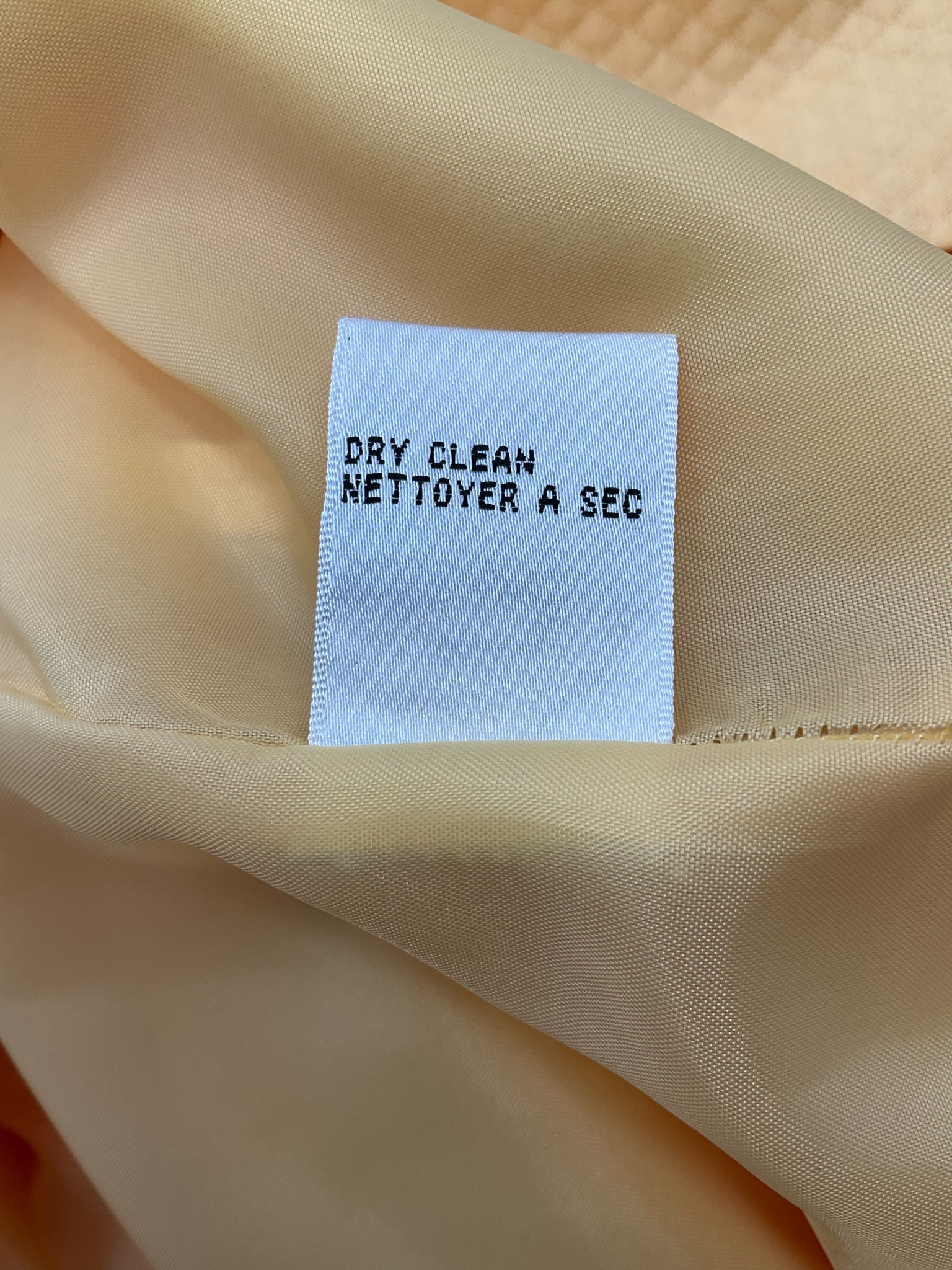 Talbots Yellow Textured Dress – Women’s Size 8 Petite