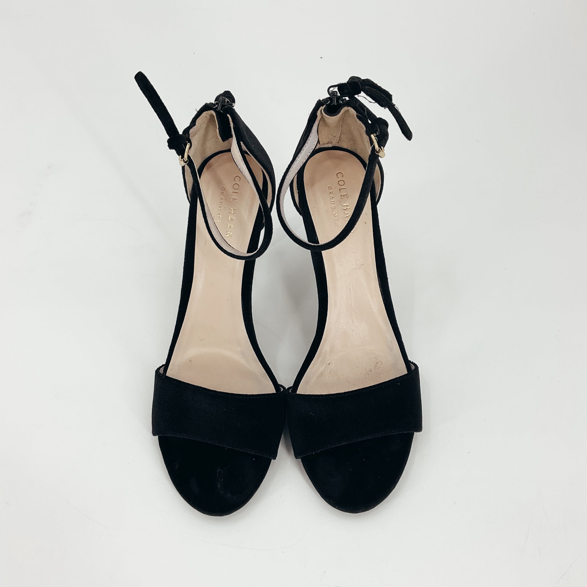 Cole Haan Black Suede Pre-Owned Ladies Heel - Size 6.5 - Margaret’s Fine Consignment