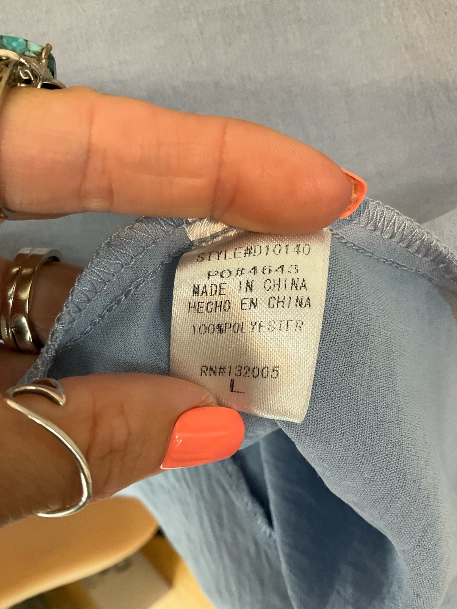 Entro Baby Blue Off-Shoulder Flutter Sleeve Ruffle Mini Dress | Size Large