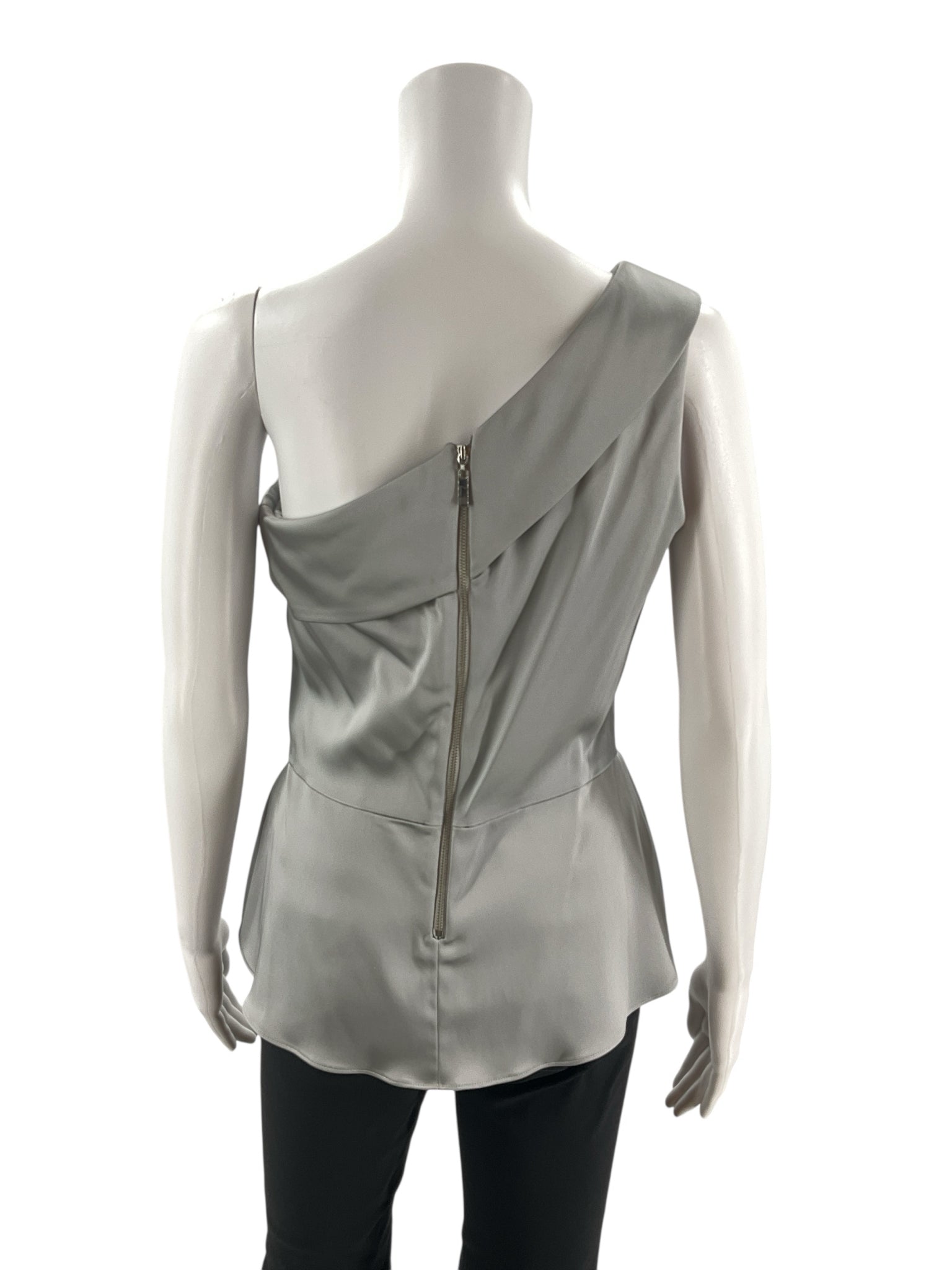 Antonio Melani Gray Pre-Owned Ladies Top - Size Medium - Margaret’s Fine Consignment