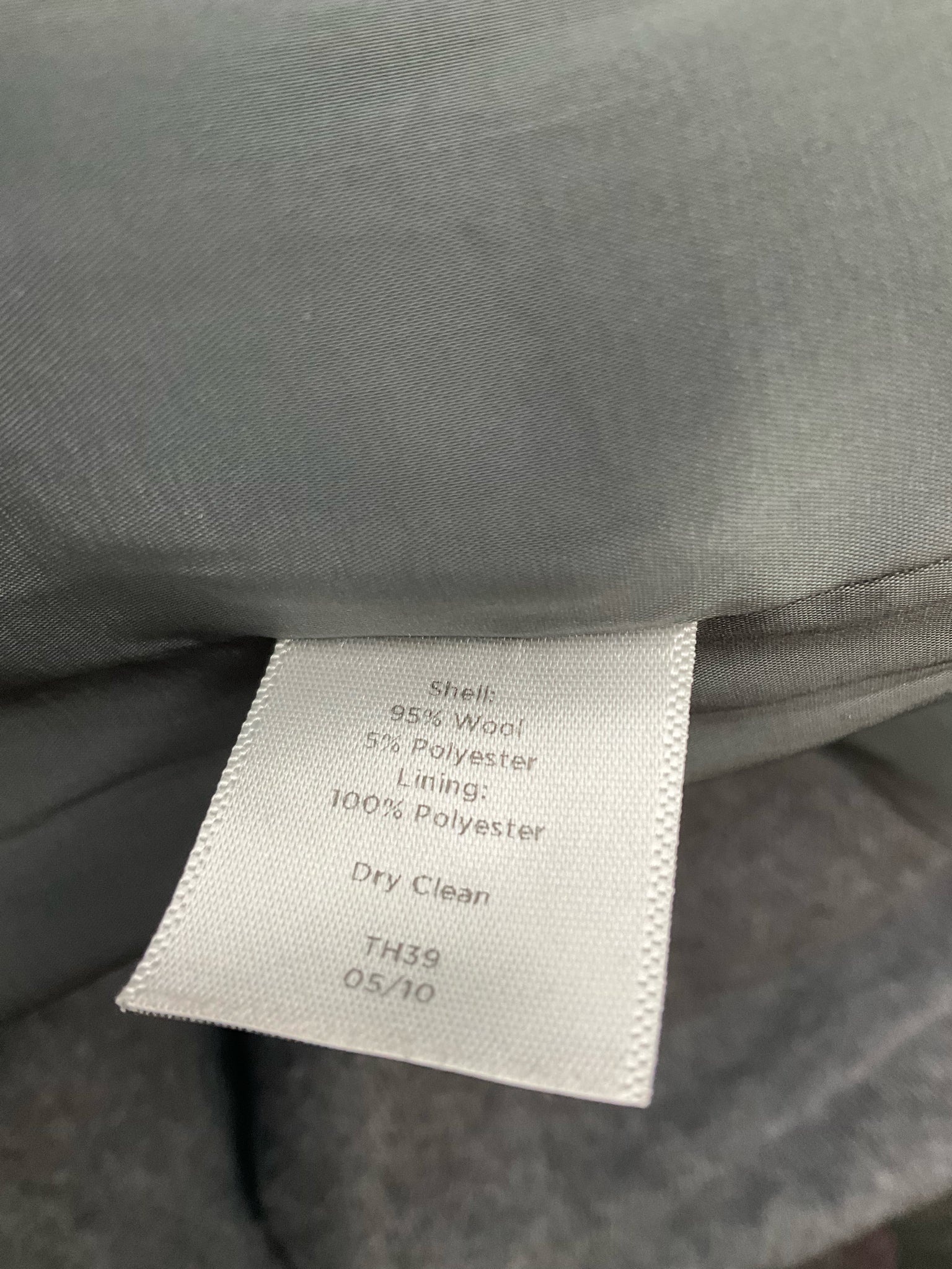 Talbots Gray Solid Ladies Pre-Owned Jacket Size 14W Petite - Margaret’s Fine Consignment