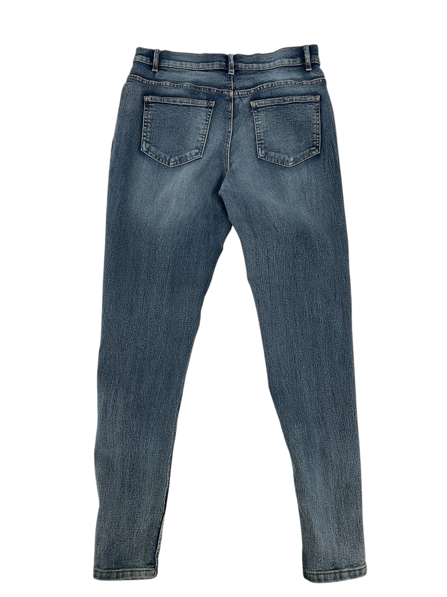 Venus Size 10 Blue Solid Pre-Owned Ladies Jeans