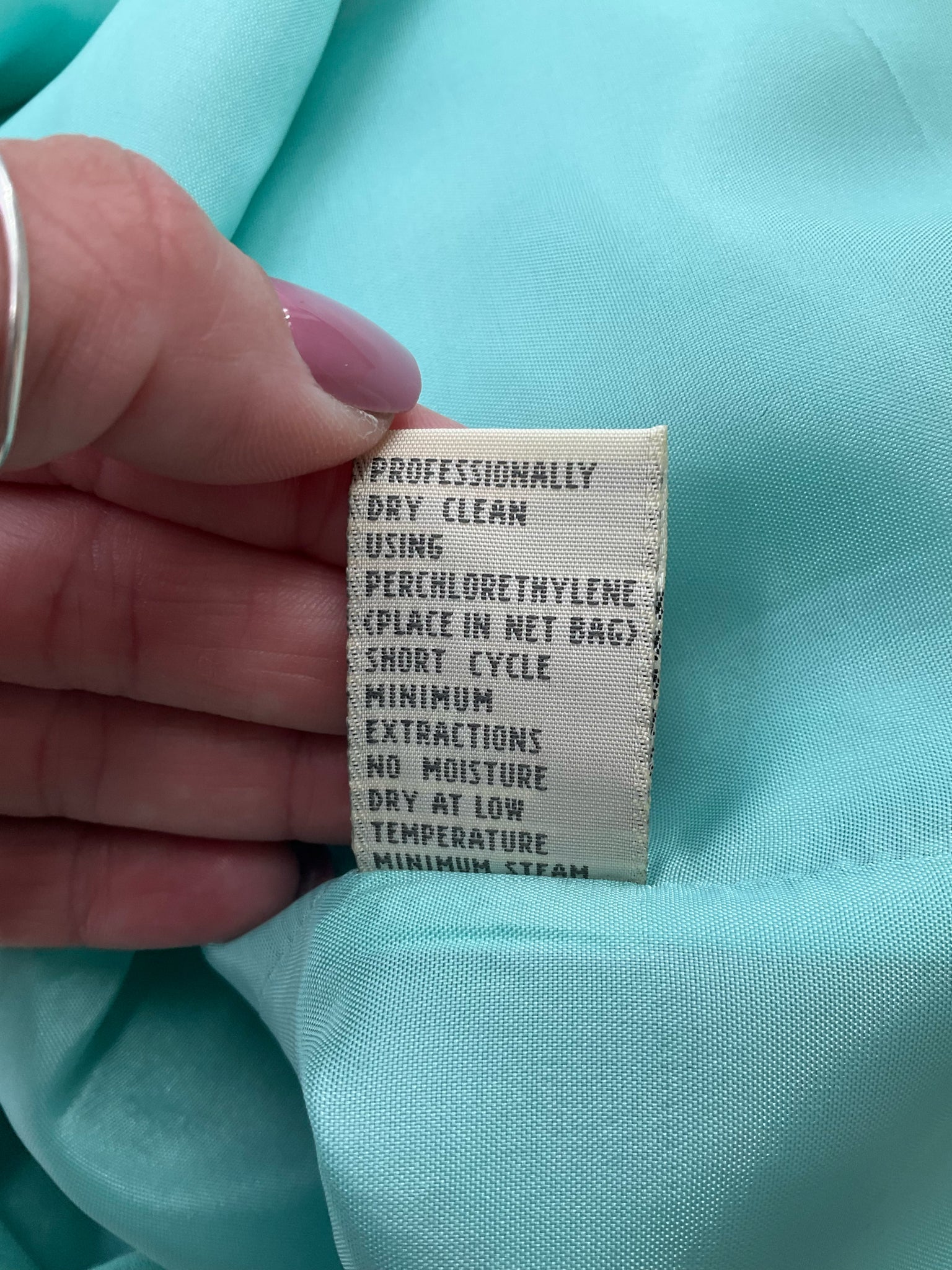 Marie St. Claire Aqua Pre-Owned Ladies Dress - Size 10 - Margaret’s Fine Consignment