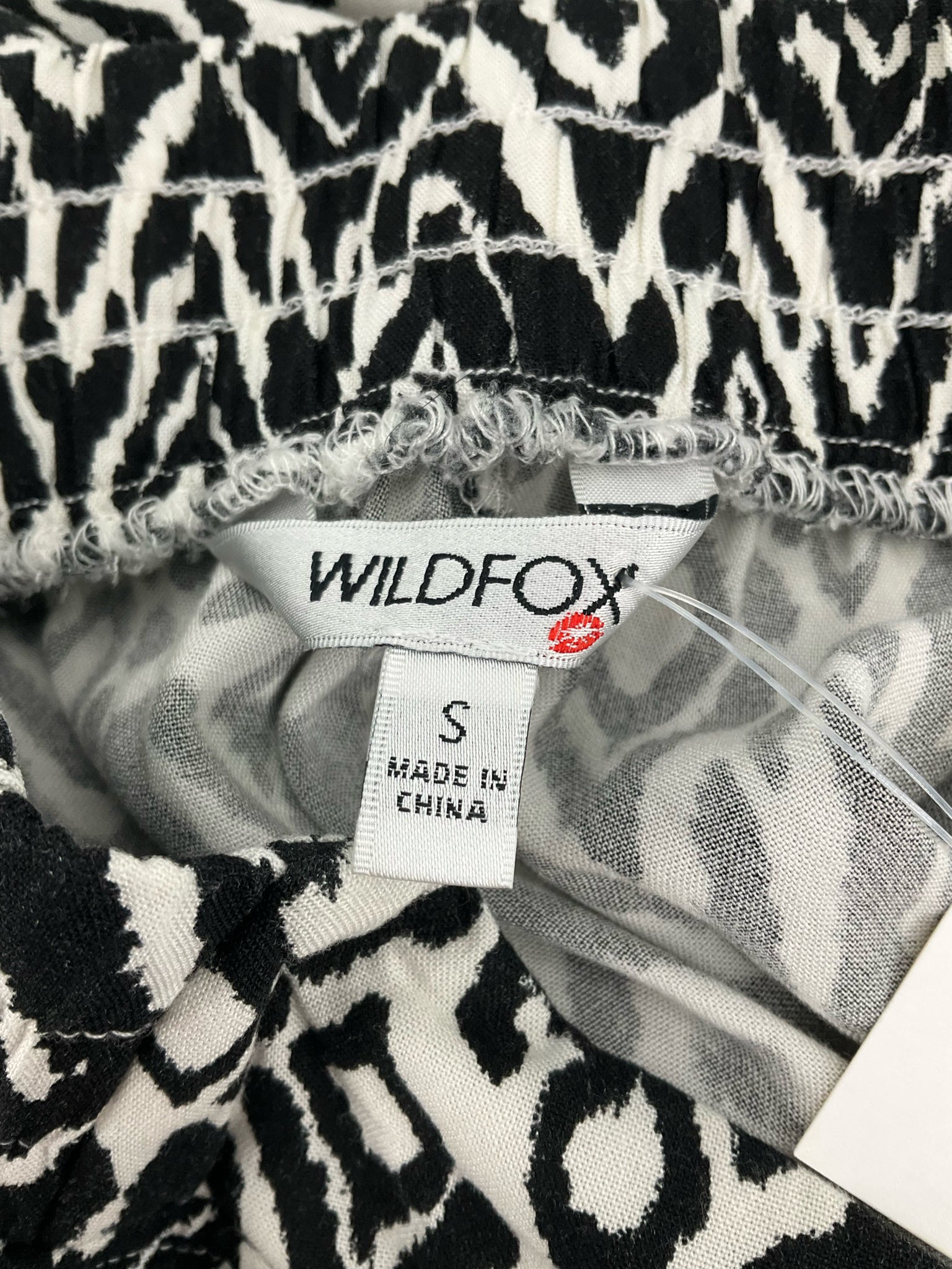 Wildfox Sasha Tribal Ikat Print High Waisted Rayon Shorts Size Small