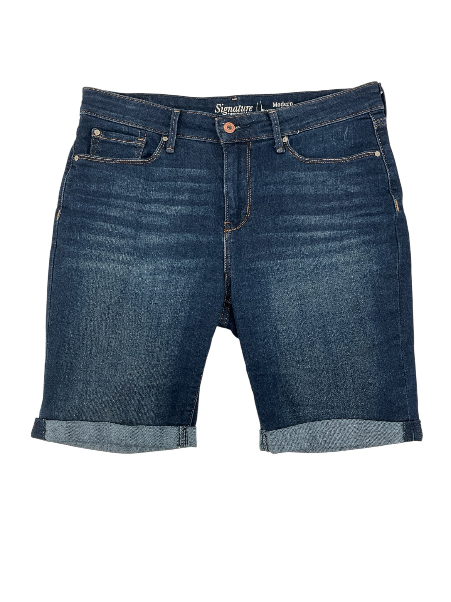 Signature by Levi Strauss & Co. Modern Mom Bermuda Shorts Size 12