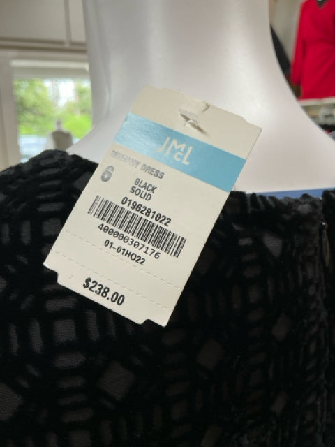 J Mclaughlin Black Pre-Owned Ladies Dress Size 6 - - ONLINE ONLY